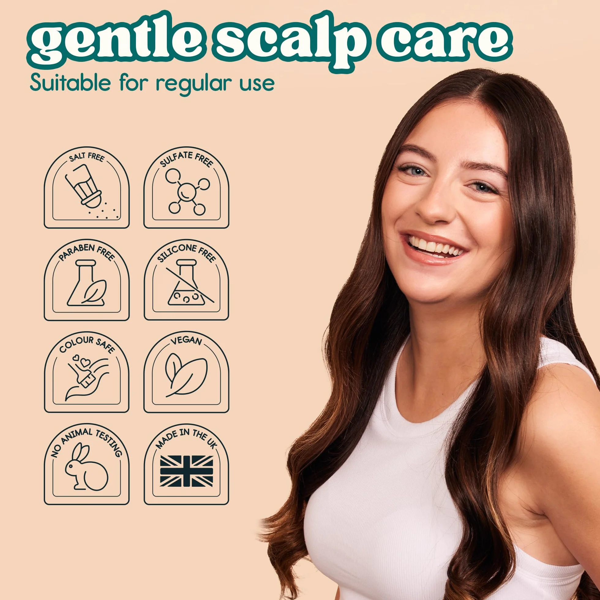 Nature Spell Hair Growth Trio, aceite de romero prediluido para cabello y cuero cabelludo, champú y acondicionador sin sulfatos