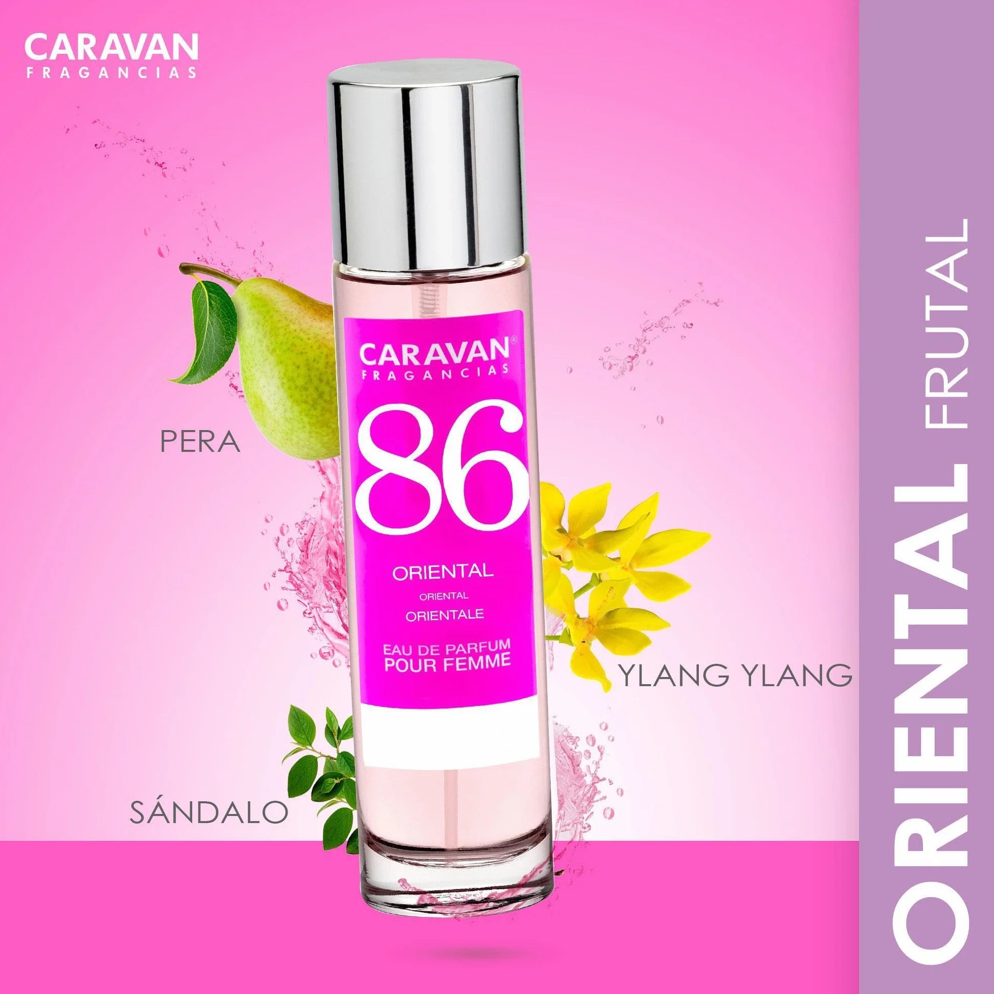 Caravan Perfume de Mujer Nº5 150 ml + Set 10 Viales Fragancias Femeninas