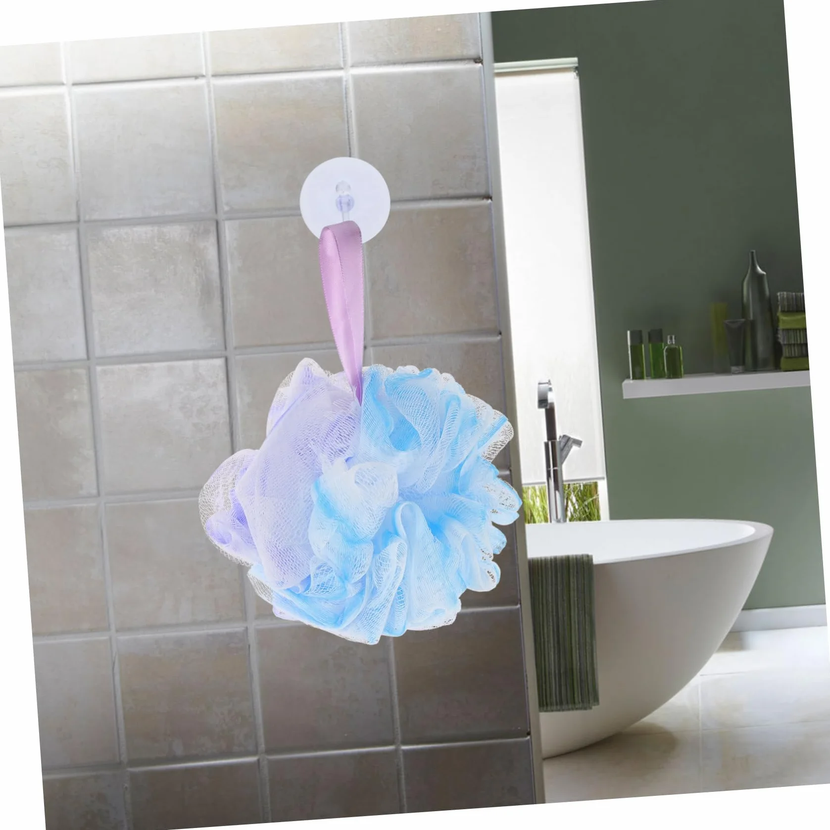 minkissy 20 bolas de baño convenientes esponjas de baño africanas esponja de resistente al desgaste bola de para adultos bola de lufa limpiador de malla