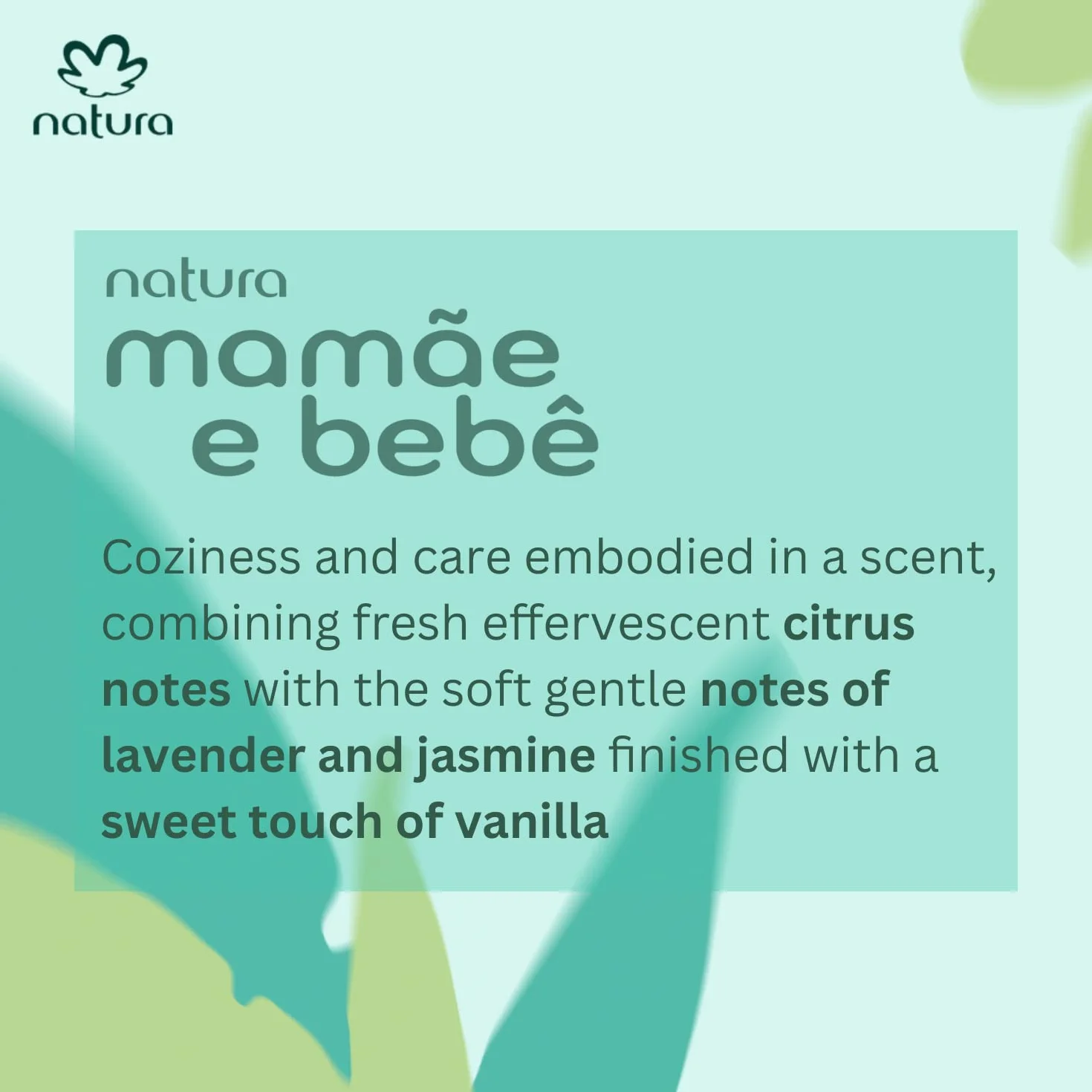 NATURA Agua de Colonia Mamae e Bebe 100 ml