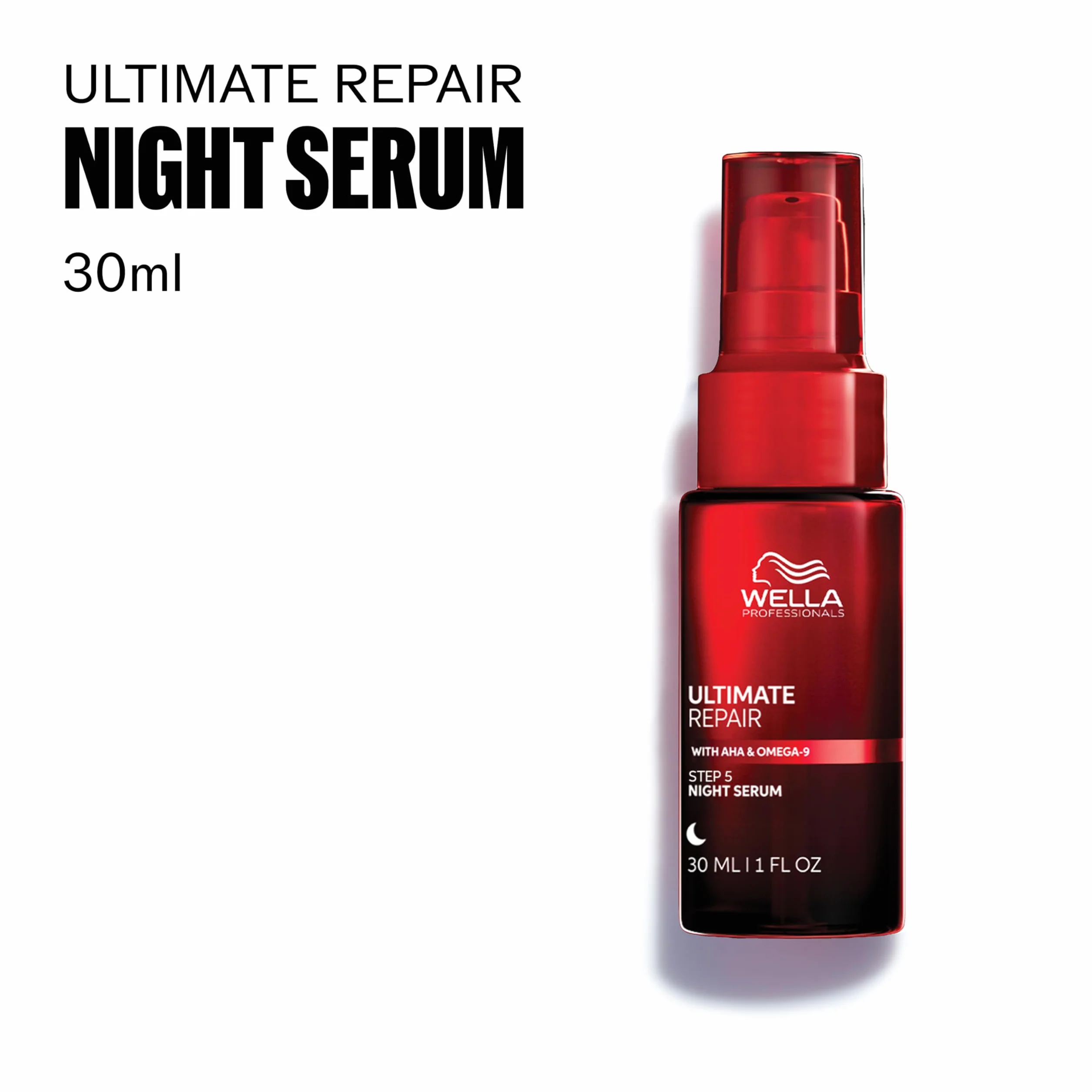 Wella Professionals ULTIMATE REPAIR Sérum de Noche - Tratamiento Sin Aclarado Ligero para Cabello Dañado - Control del Frizz - Acción 8h - Repara, Hidrata y Protege Todo Tipo de Cabello