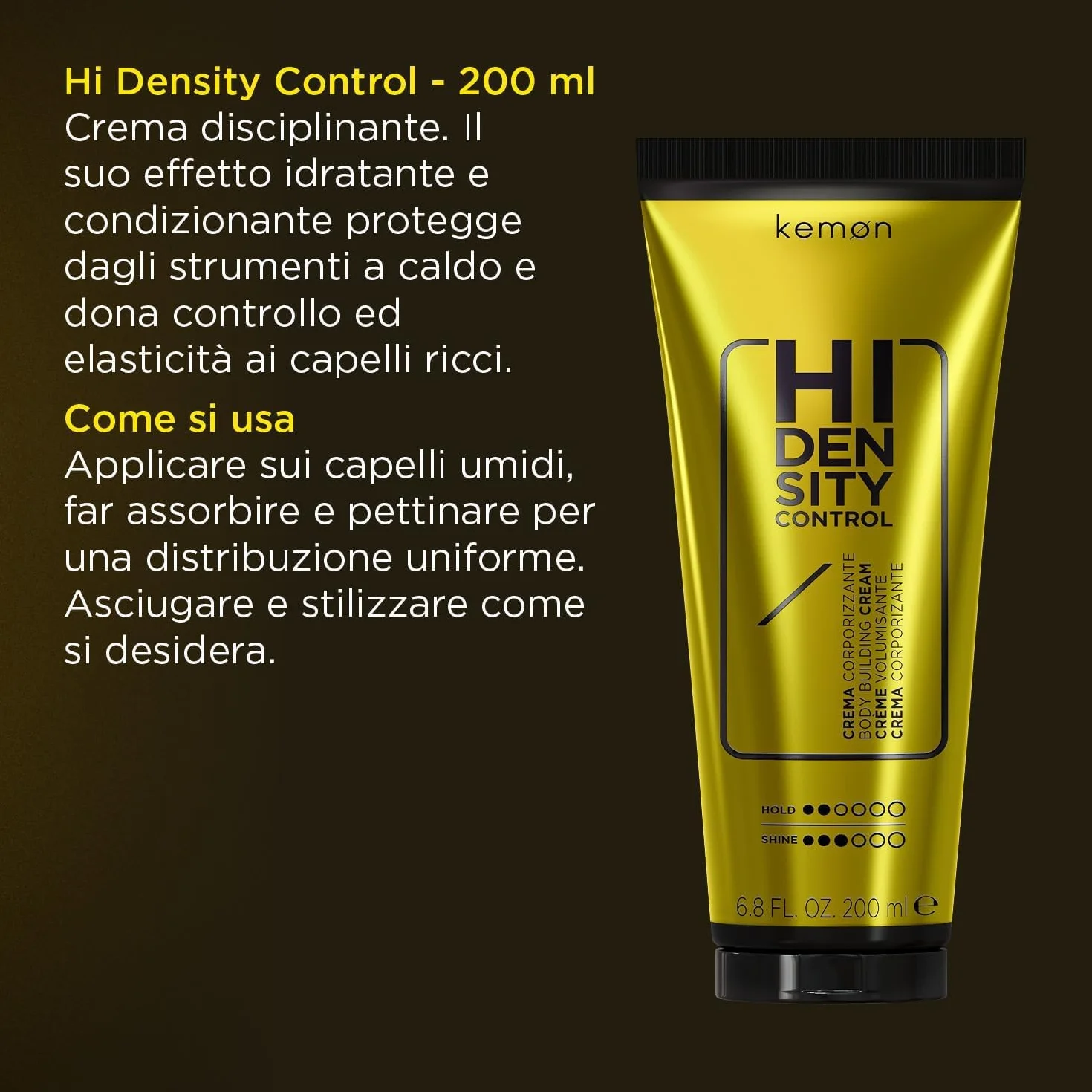 Crema Corporizante Hi Density 200 ml Pack 3 Unidades Kemon
