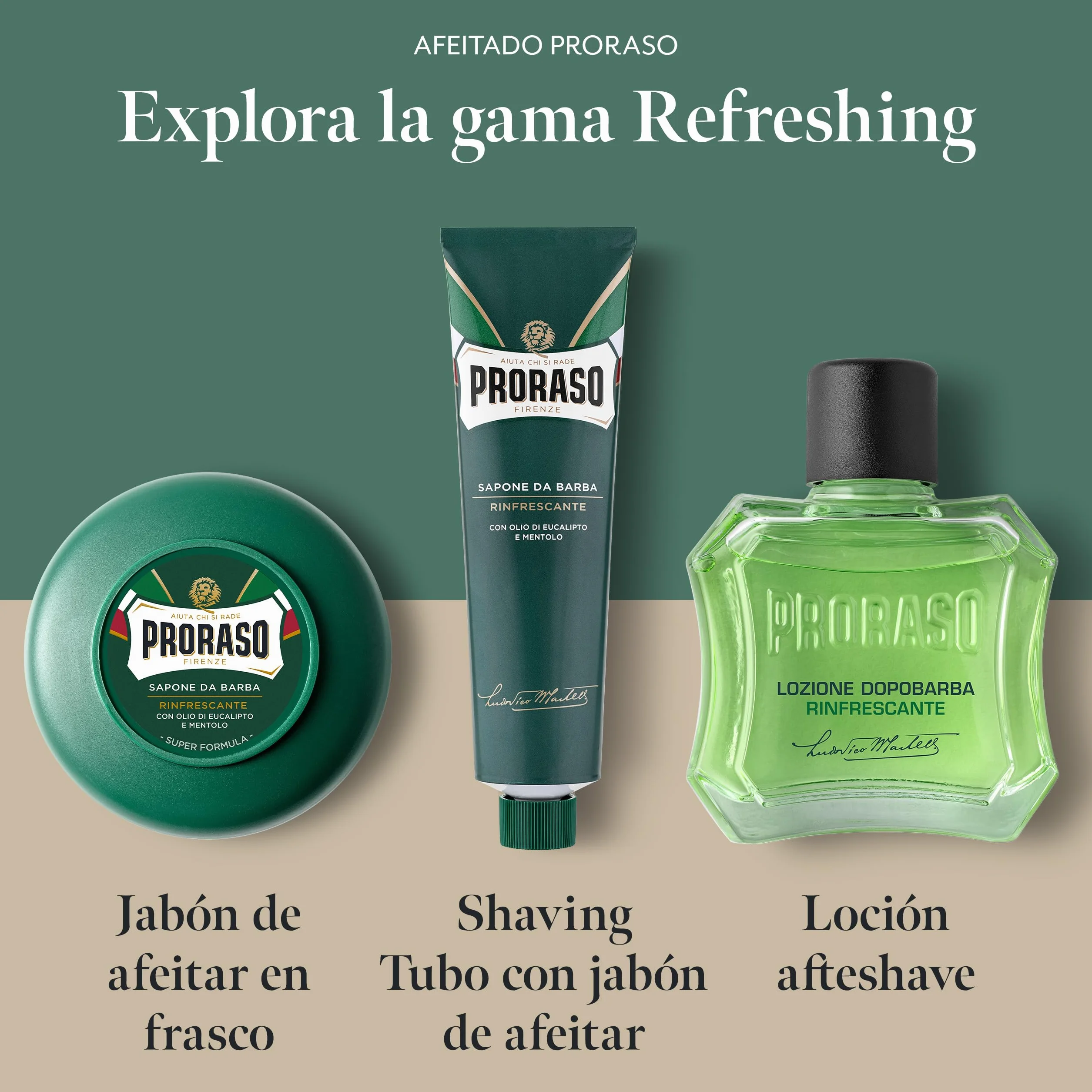 Proraso After Shave Bálsamo Barba Refrescante 100 ml