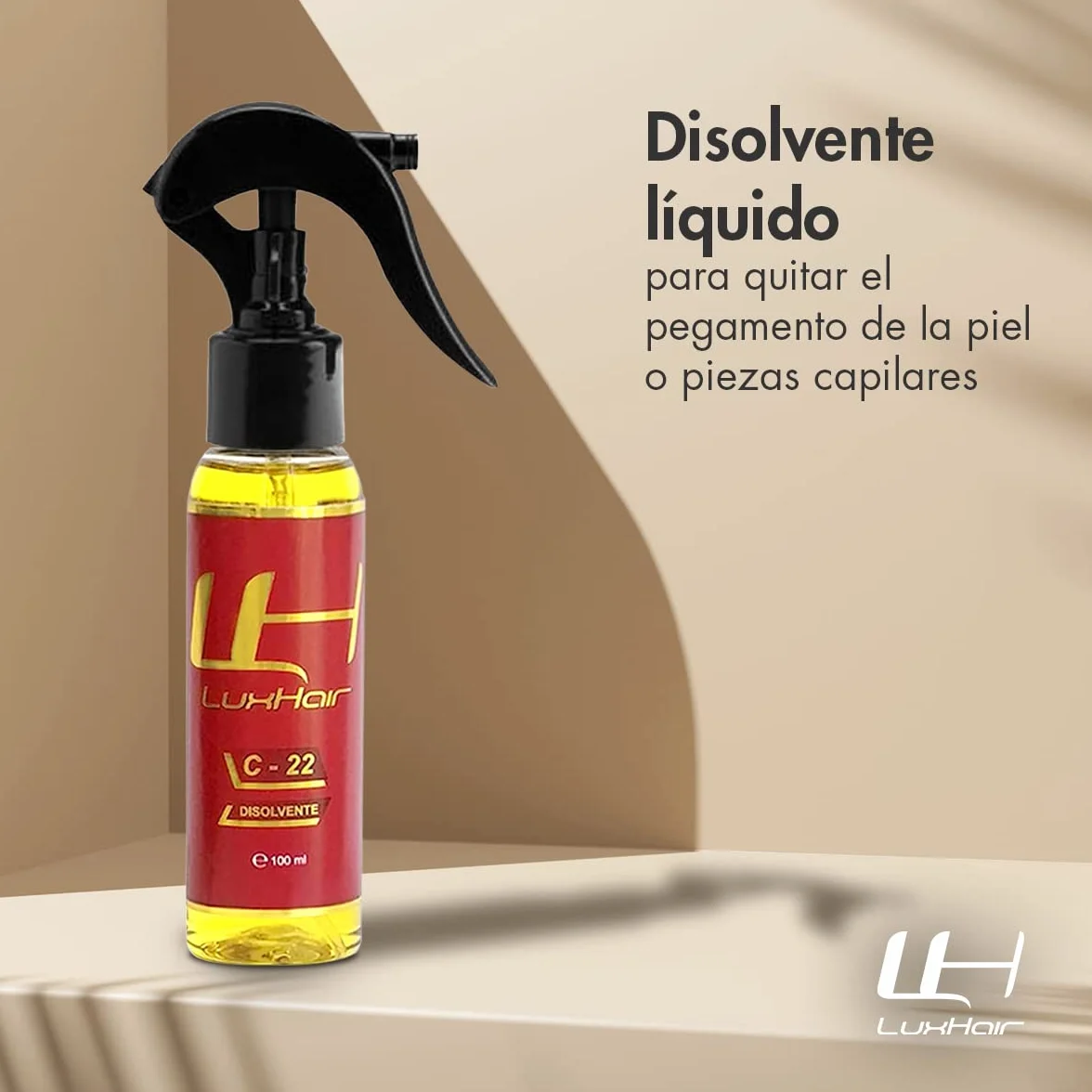 Luxhair Disolvente Capilar C22 Eliminación Suave de Pegamentos 100 ml