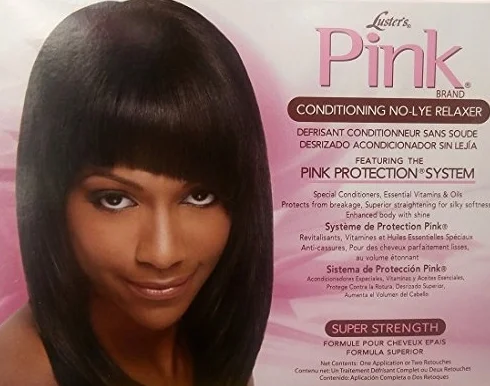 Lusters Luster Pink Conditioning NO-LYE Relaxer SUPER Crema alisadora