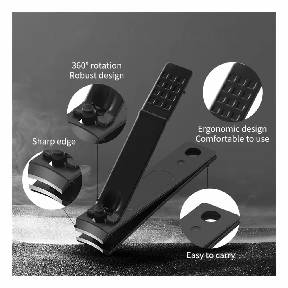 Cortaúñas, Kit de pedicura de 32 Piezas con cortaúñas de Borde cóncavo de Estilo Moderno y Herramientas de Aseo, Set de manicura de Acero Inoxidable para el Cuidado de Las uñas.