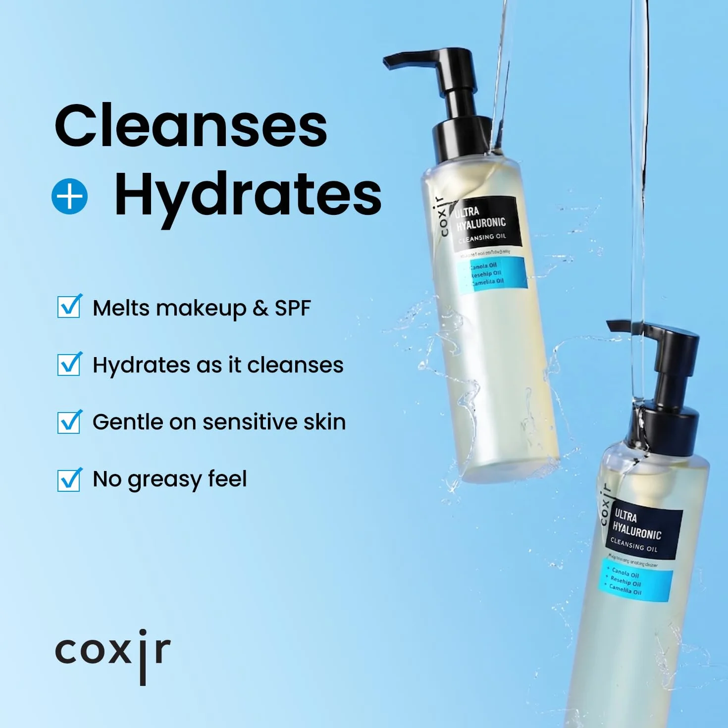 Coxir Ultra Hyaluronic Cleansing Oil 150 ml