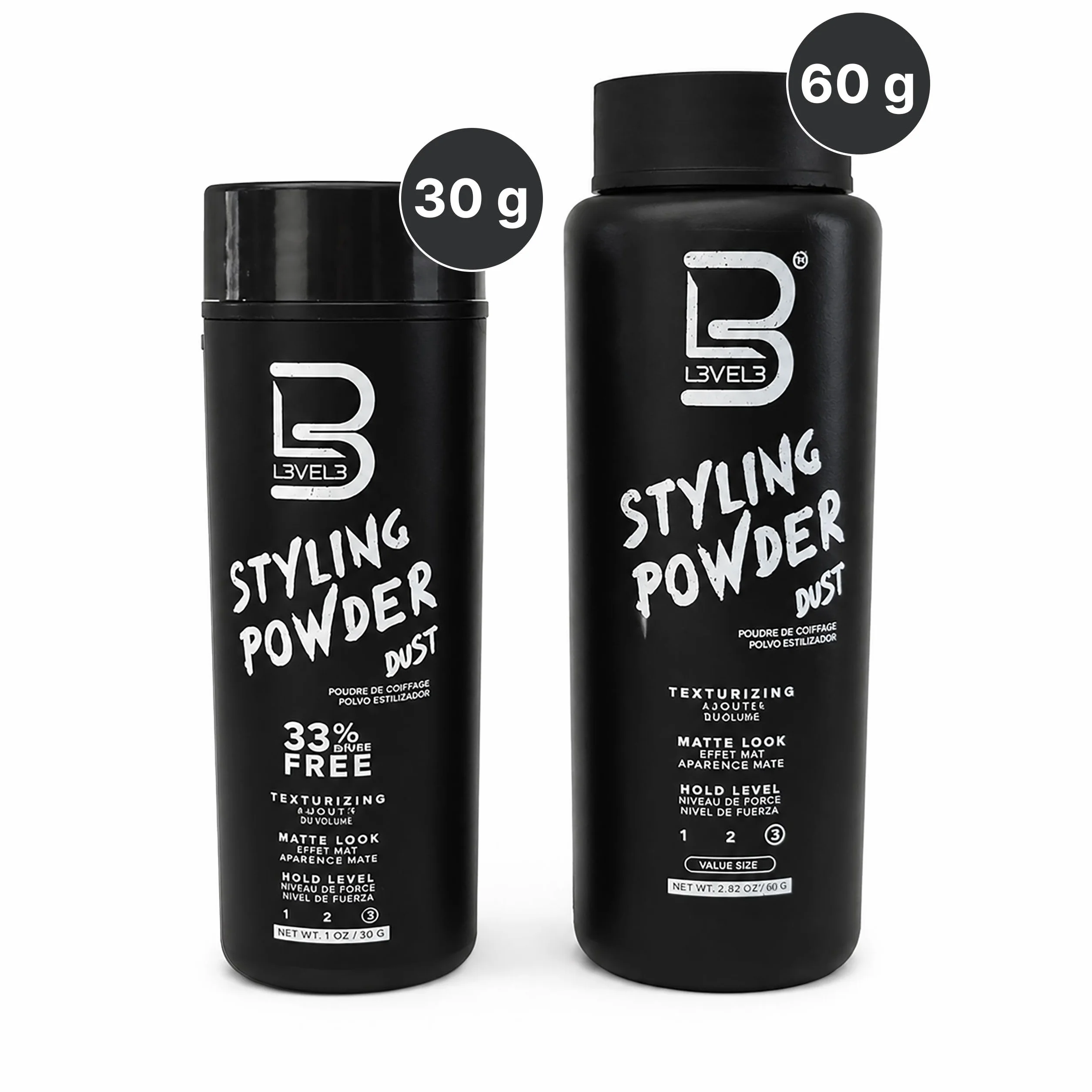 L3VEL3 Styling Powder For Men 1 oz