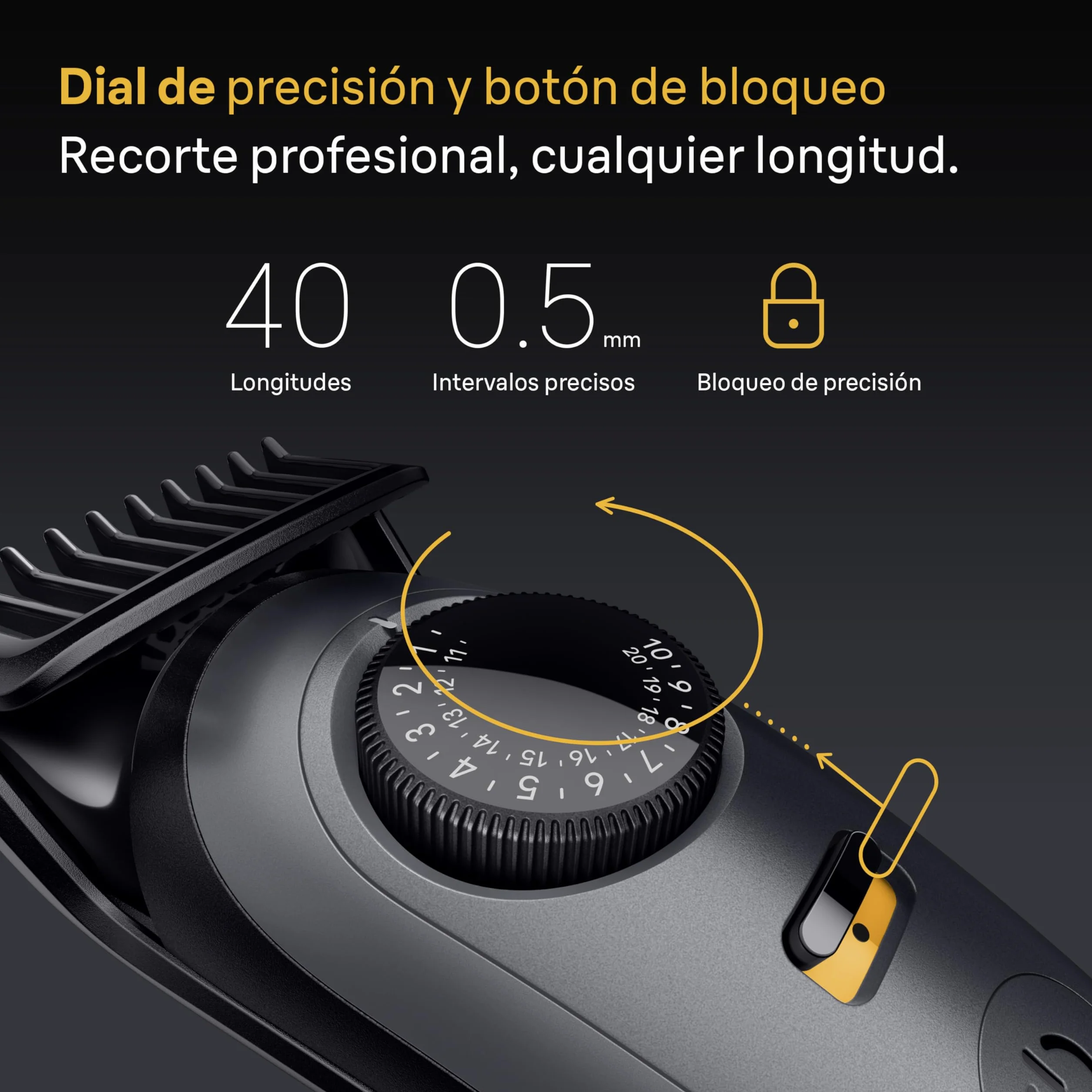 Braun Series 5 BT5565 Recortadora De Barba Resistente Al Agua, 120 Min Autonomía, 40 Longitudes, Lámina Ultra Afilada