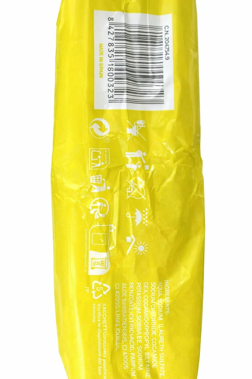 Obulco Belleza 120 Esponjas Jabonosas Desechables con Gel de Aloe Vera Hipoalergenico para Piel Sensible