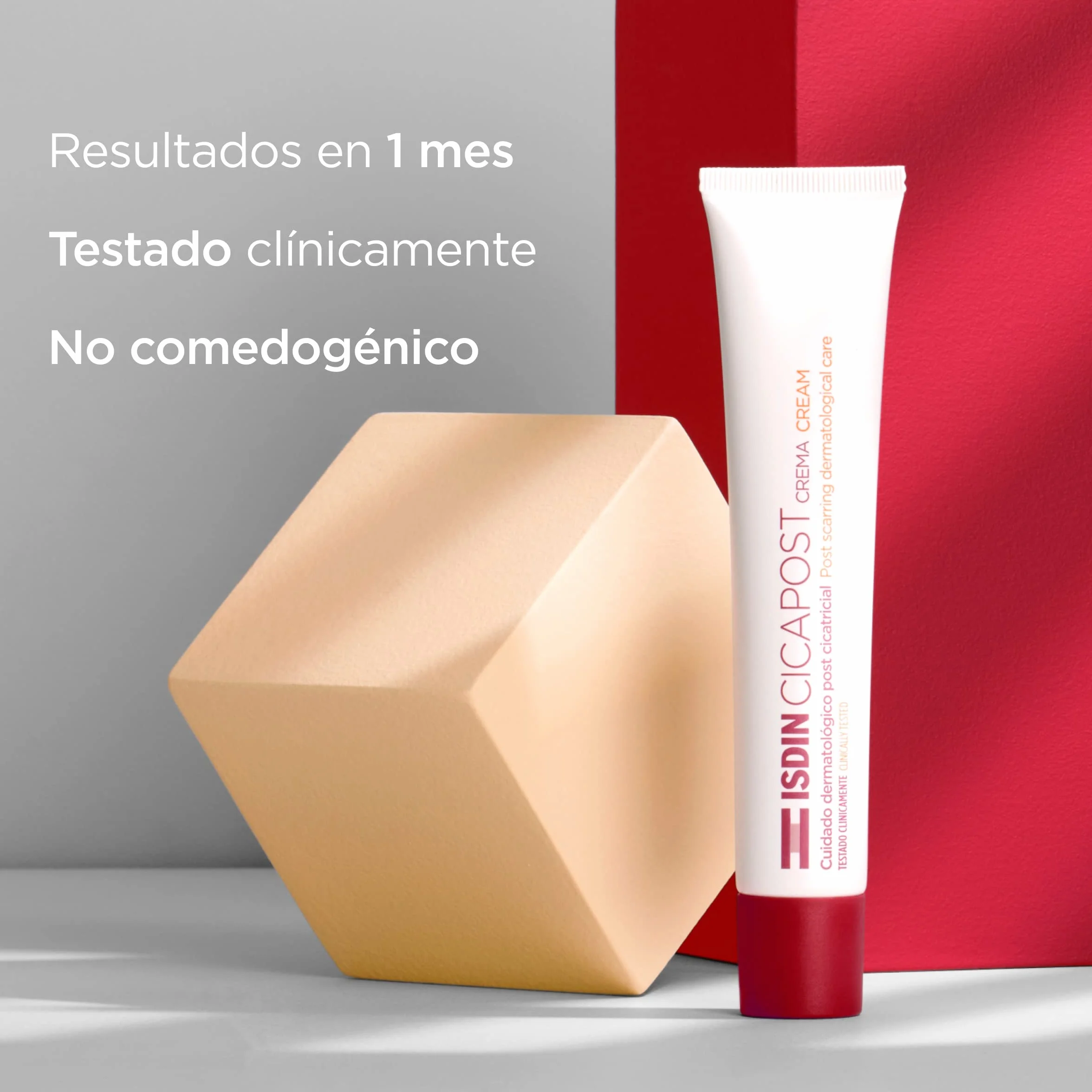 ISDIN Cicapost Crema cicatrizante Rosa Mosqueta Centella Asiática reparación Cicatrices 50 gr