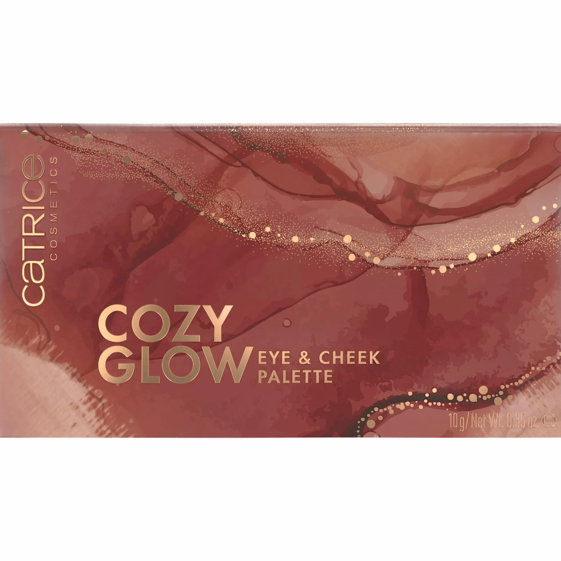 Catrice Paleta de ojos y mejillas Cozy Glow, larga duración, 10g
