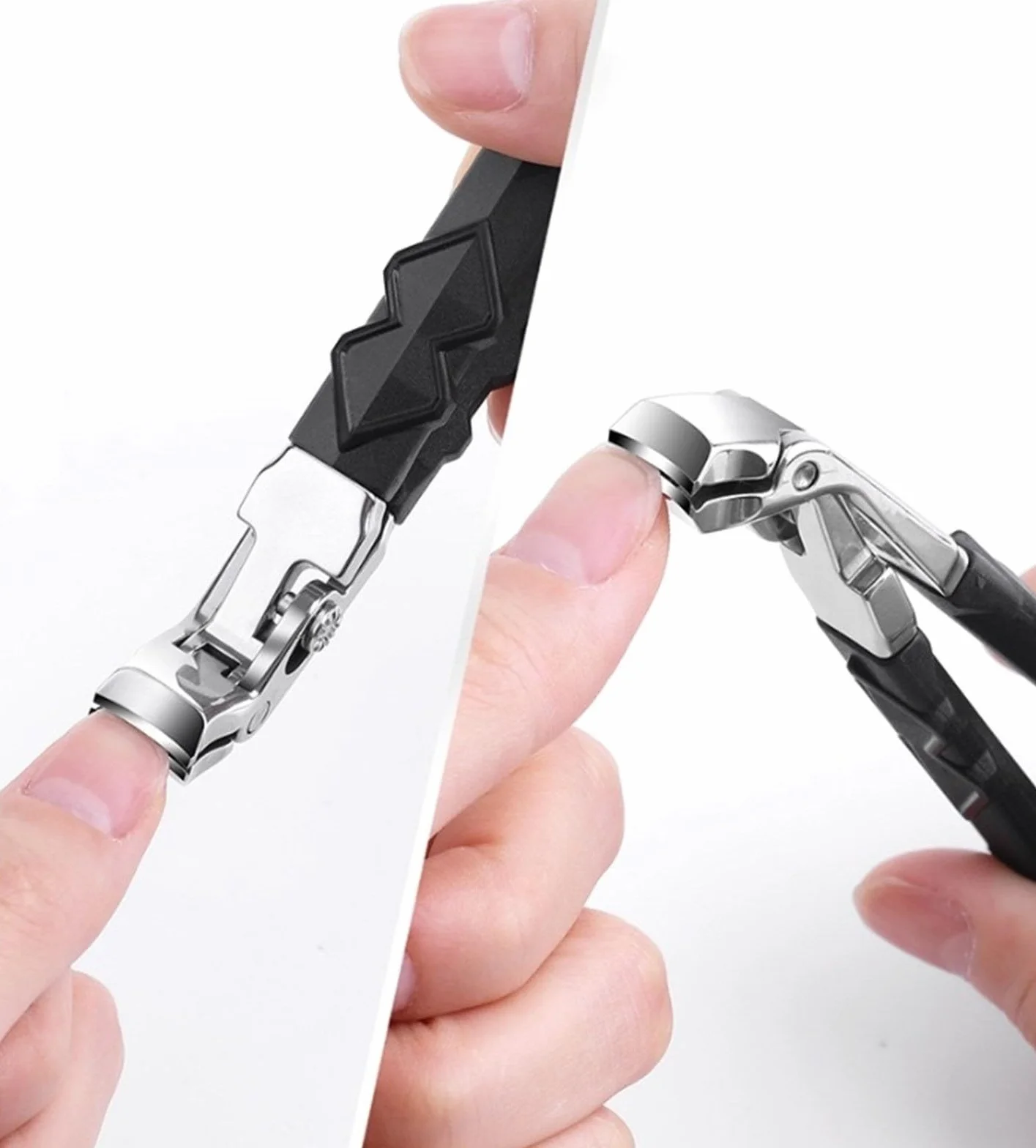 Dotmalls Cortaúñas Clipmaster Pro Cabeza Angular Grande Abertura Ancha