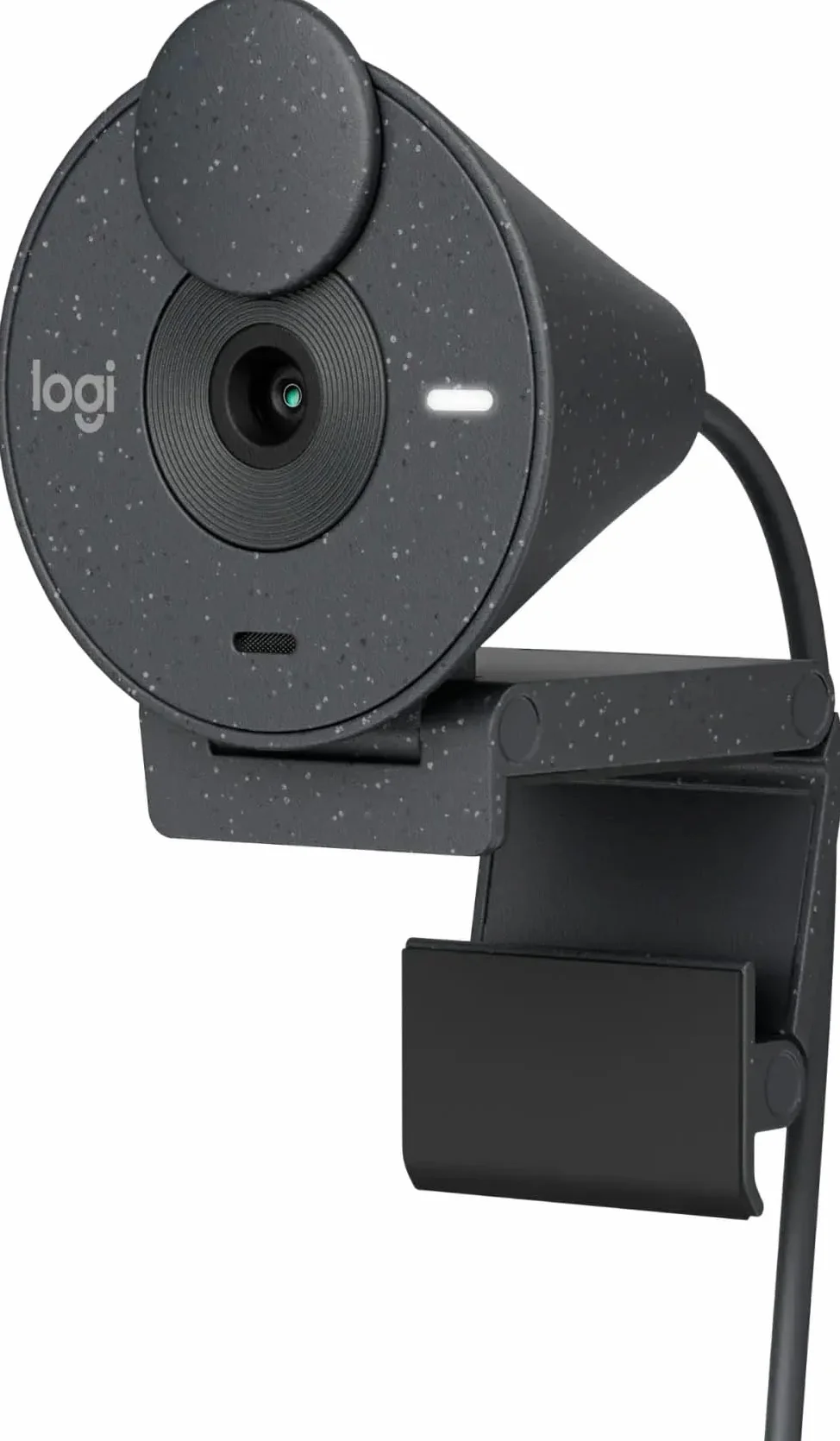 Logitech Brio 300 Cámara Web USB-C 1080p con Obturador de Privacidad, Grafito