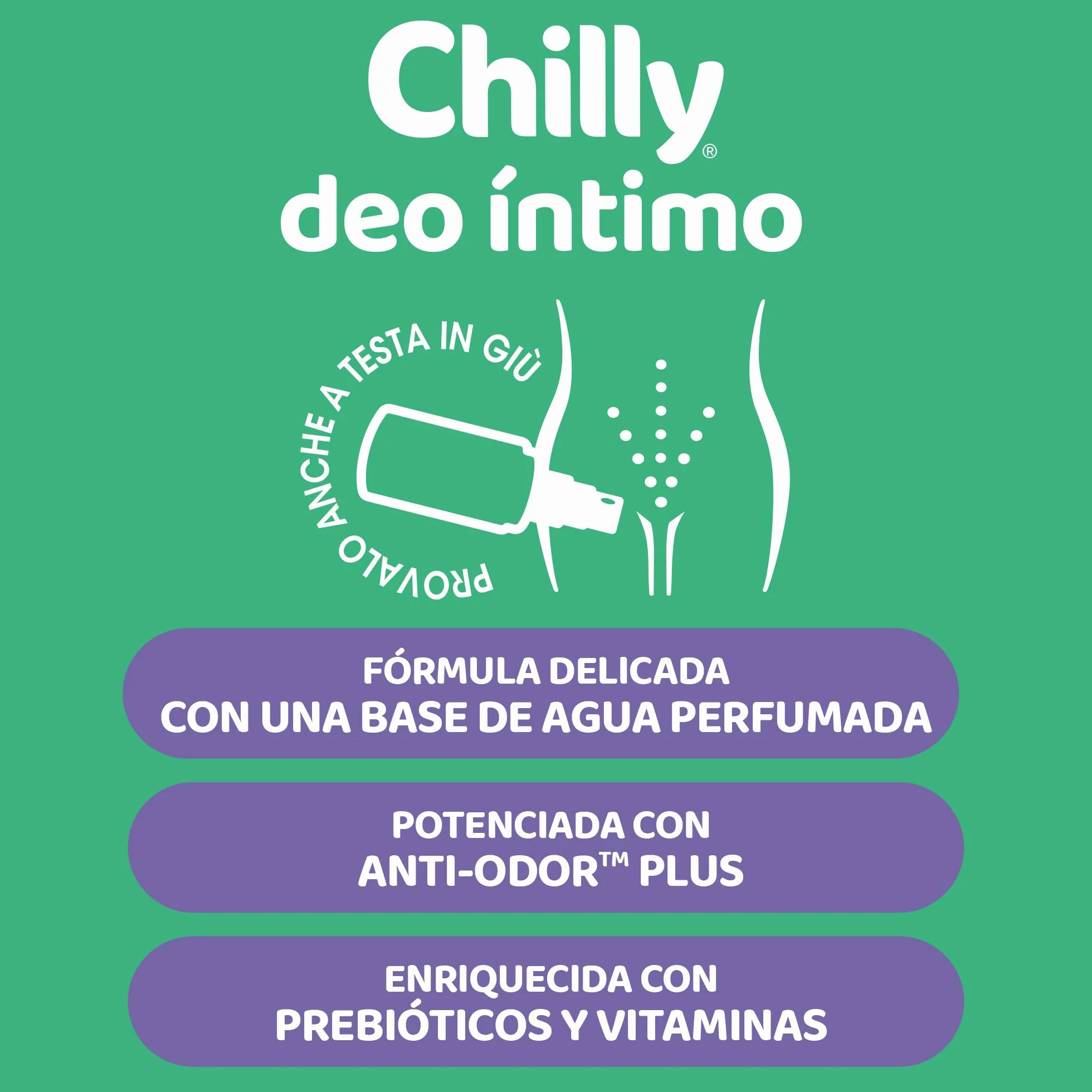 Chilly Desodorante íntimo en pulverizador delicado 50 ml