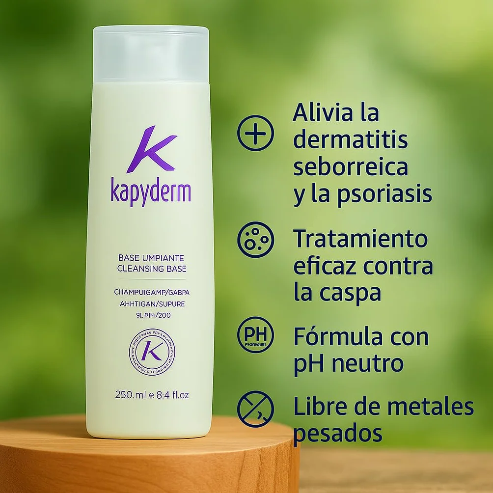 Champú Anticaspa 1000ml elimina descamación calma cuero cabelludo caspa seca grasa limpieza profunda fortalece cabello