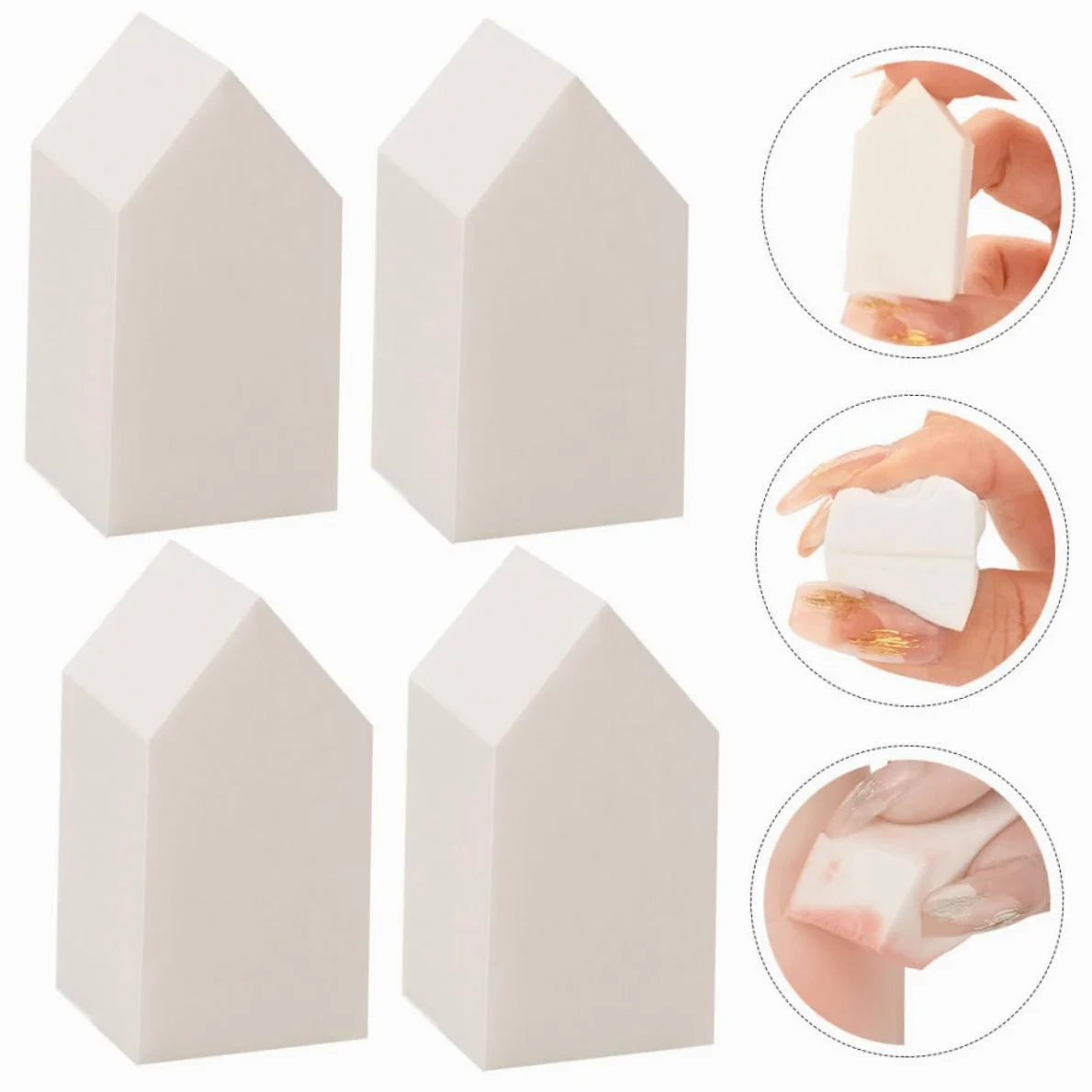 400 Esponjas Para Polvos, Esponjas Para Maquillaje, Esponjas Para Base De Maquillaje, Almohadillas Para Maquillaje, Almohadillas Para Base De Maquillaje