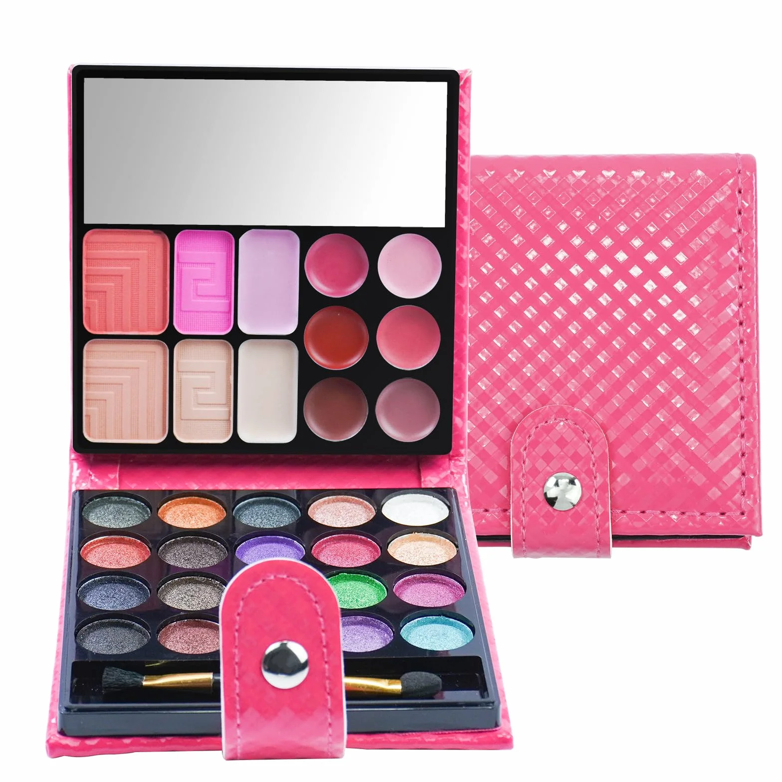 Paleta de Maquillaje 32 Colores Sombra de Ojos con Corrector, Rubor y Brillo Labial