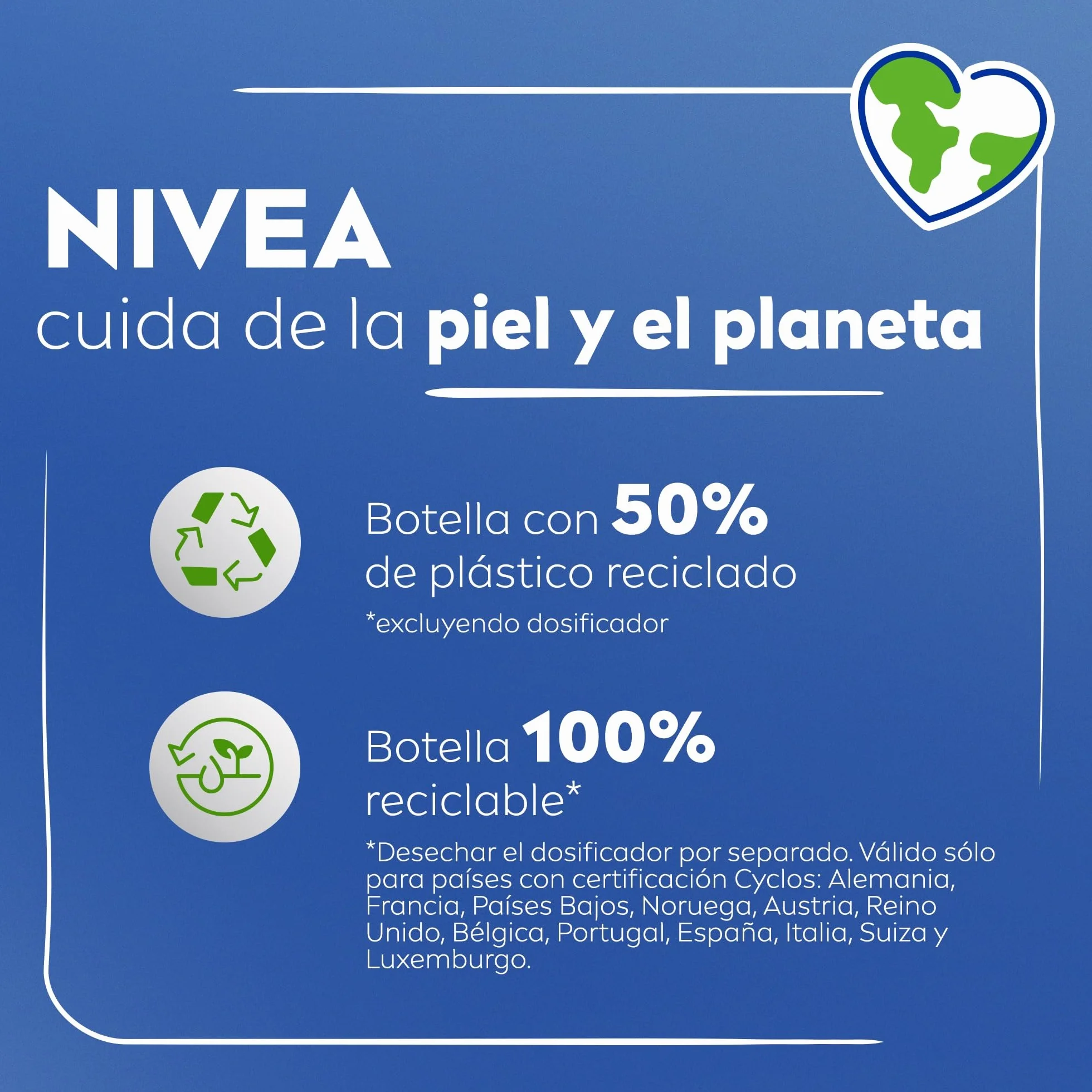 NIVEA Loción Corporal Hidratante 72h 10% Glicerina Provitamina B5 Pantenol Sin Perfume 400 ml Piel Seca