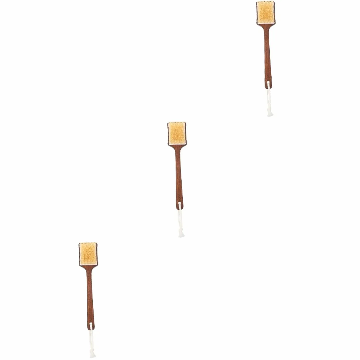 Didiseaon 3 Cepillos De Baño De Pelo De Cepillo De Espalda Para Ducha Para Mujeres Cepillo De Ducha Con Mango Largo Para Hombres Cepillo De Cepillo De Ducha Cepillo De