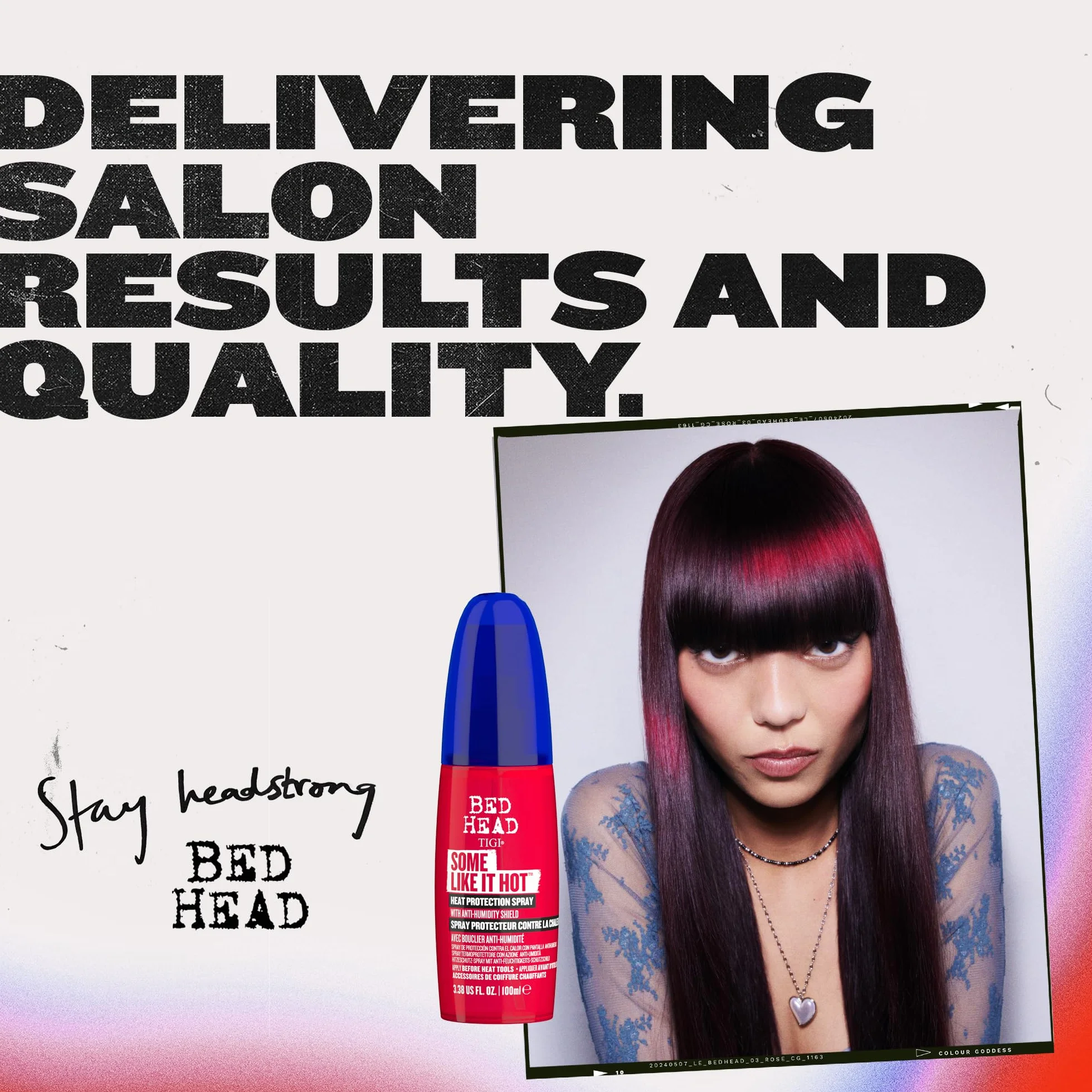 BED HEAD by TIGI Some Like It Hot Espray protector contra el calor 100 ml
