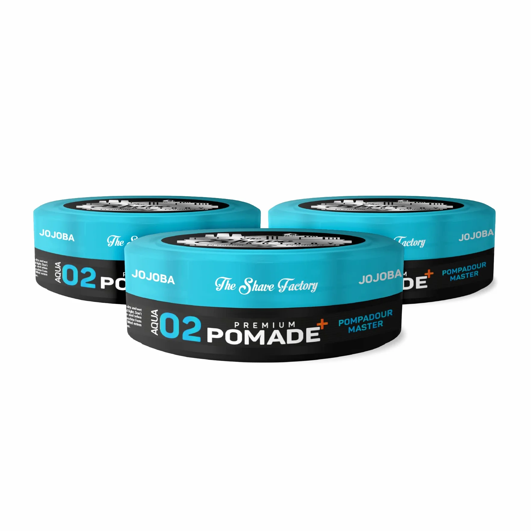 The Shave Factory Pomada Premium 150 ml Pompadour Master Jojoba Extra Hold & Shine