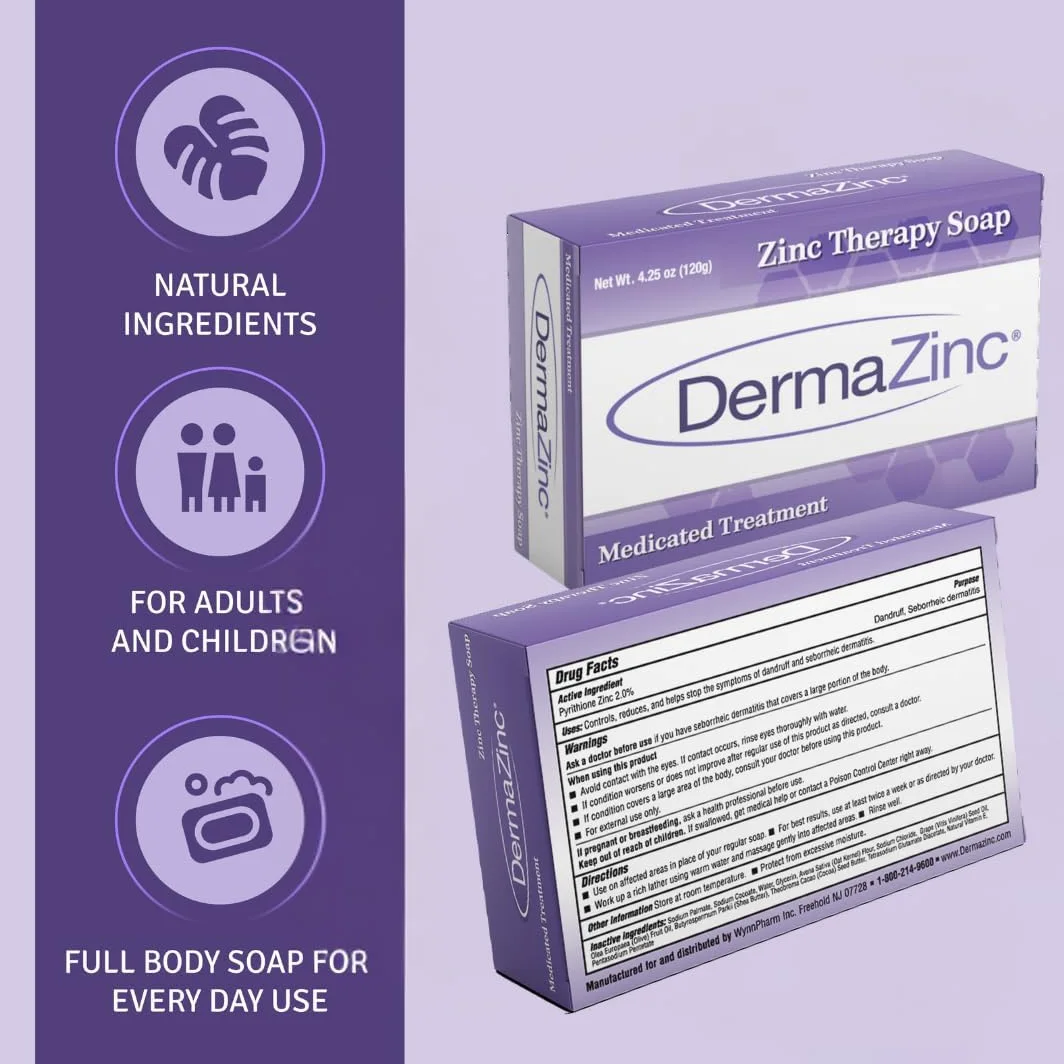 DermaZinc Soap - 3.75 oz