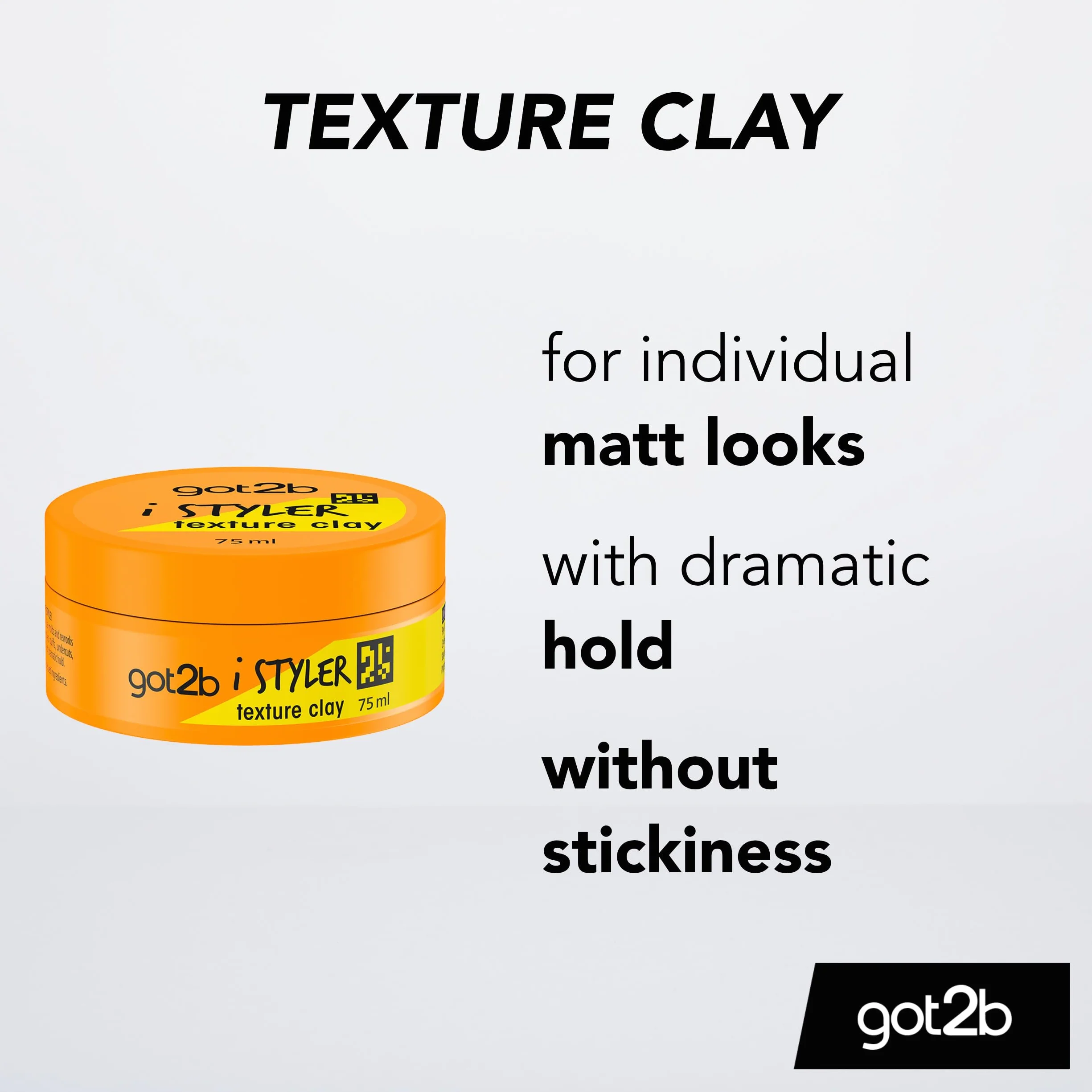 Schwarzkopf got2b iStylers Texture Clay 75 ml