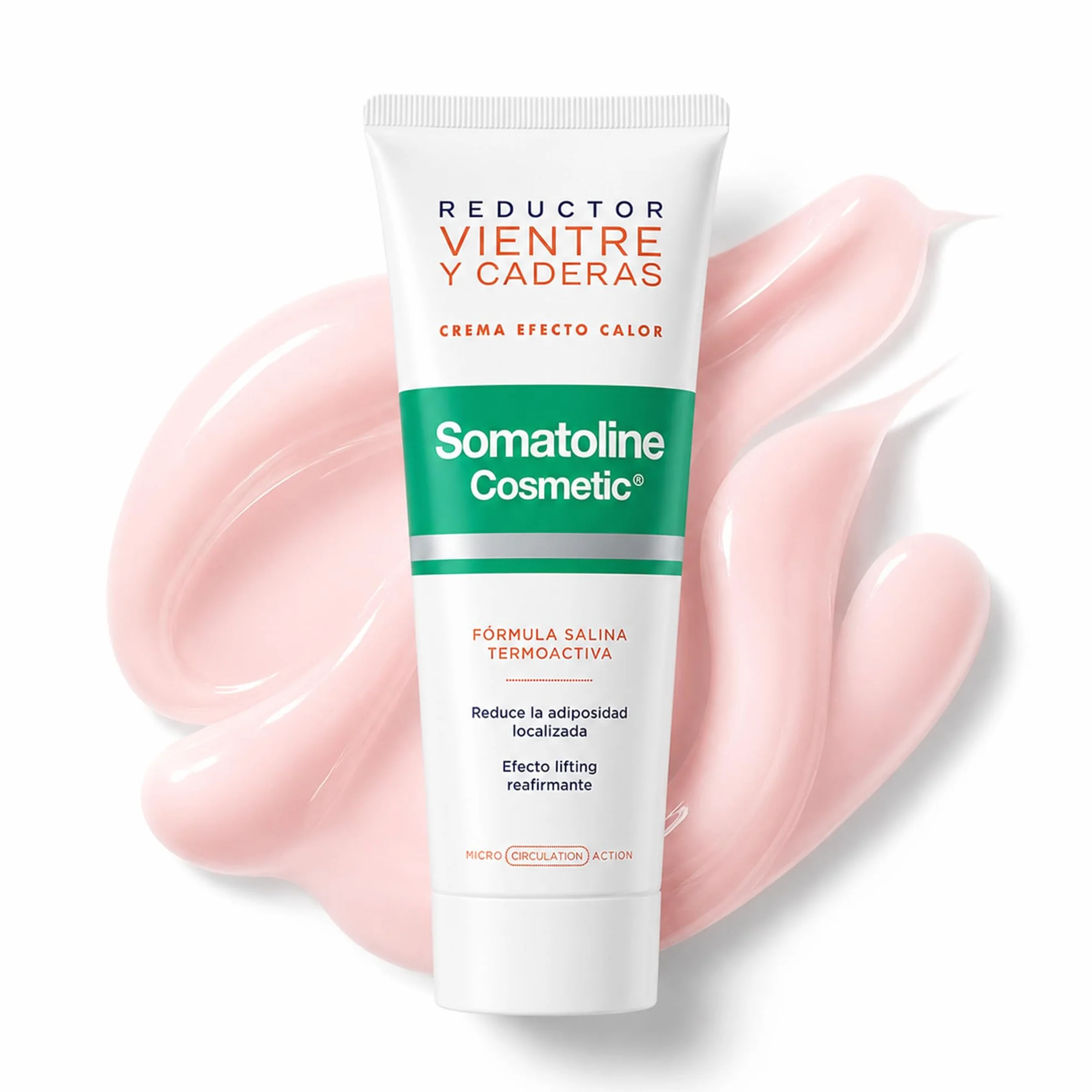 Somatoline Cosmetic Reductor Vientre y Caderas 250 ml Crema Termoactiva Efecto Calor