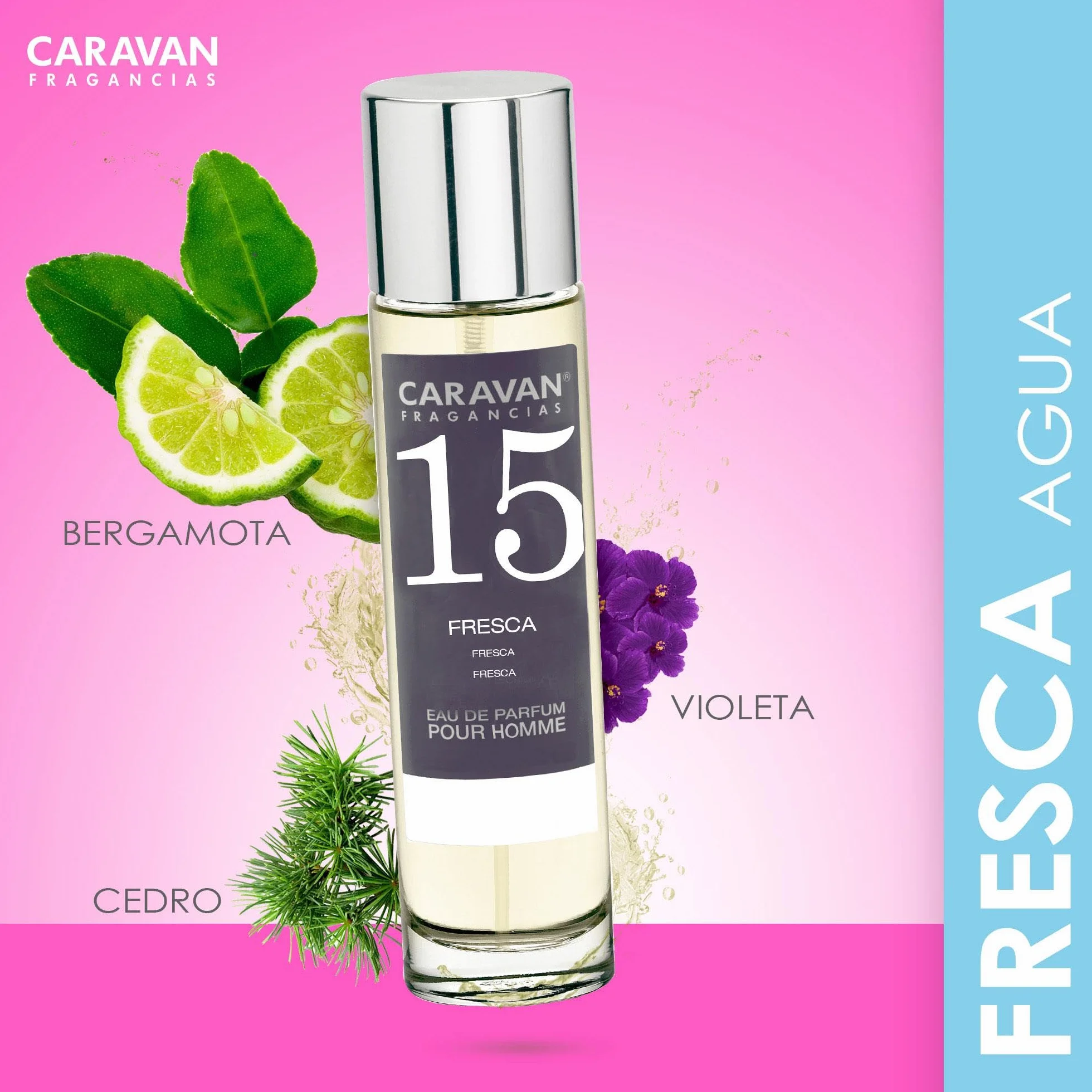 Caravan Perfume de Hombre Nº18 150 ml Set 10 Viales Fragancias Masculinas