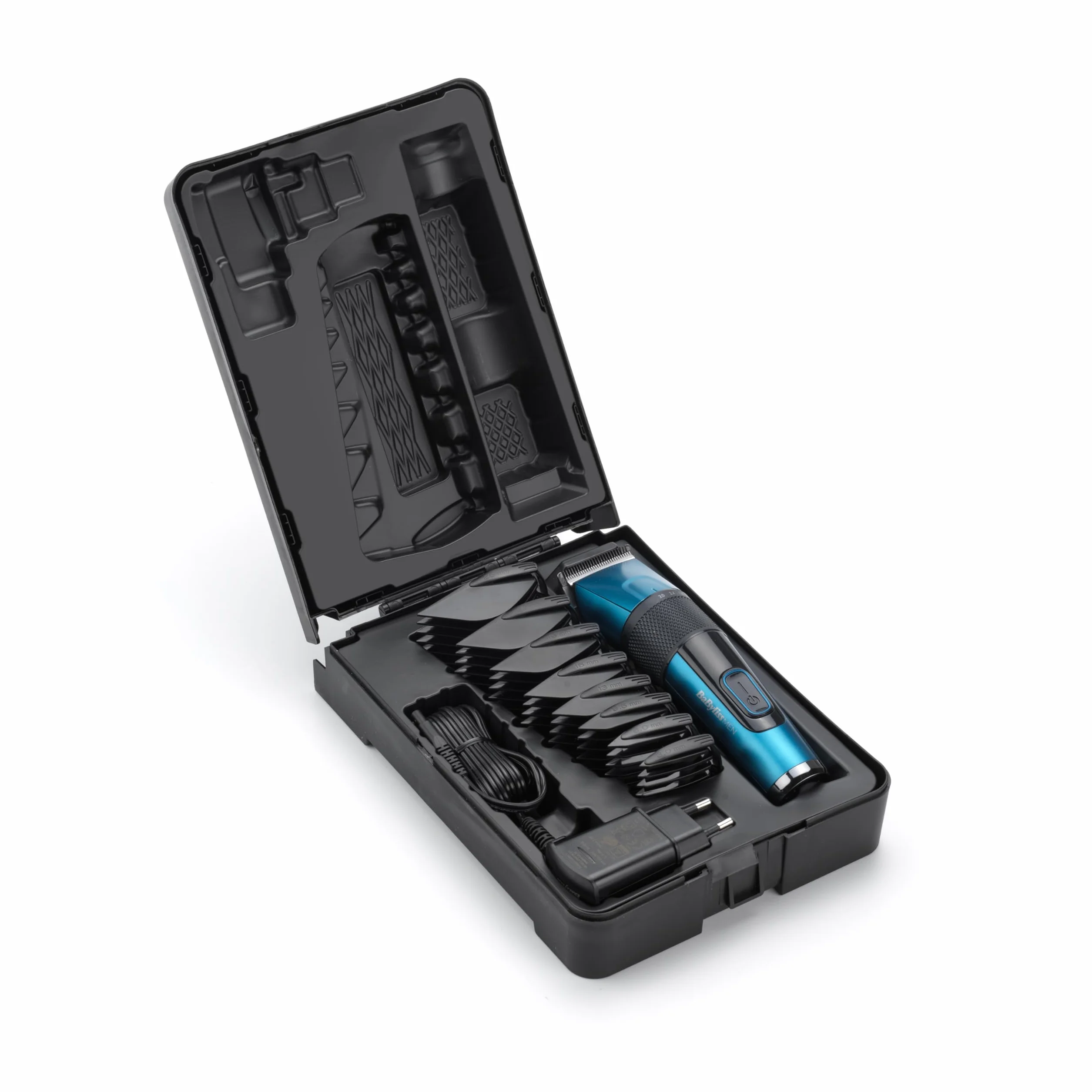BaByliss Cortapelos Japanese Steel E990E Inalámbrico 160 min Batería Litio Carga Rápida 20 min 45 Longitudes Corte Estuche
