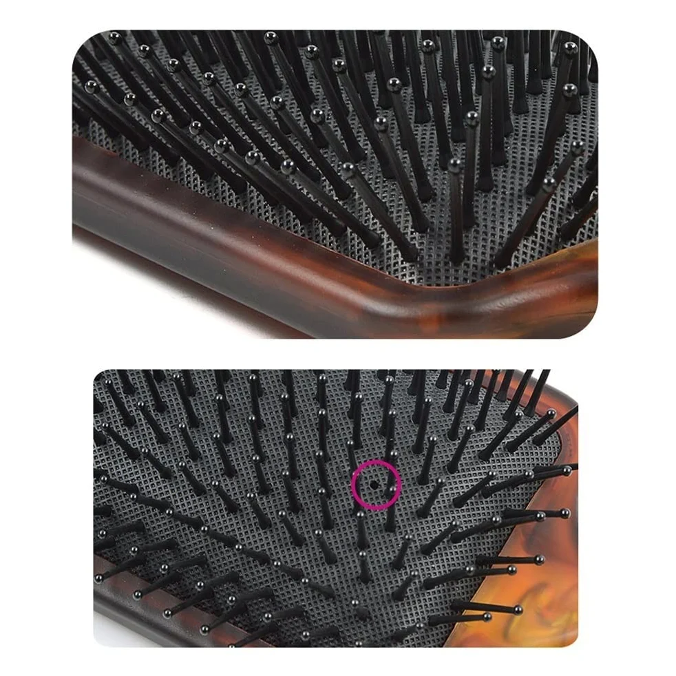 ALSAM Cepillo for el Cabello, Peine de Masaje for Mujeres y Hombres, cómoda Almohadilla de Aire for desenredar el Cabello Natural, masajear el Cuero cabelludo for Reducir el encrespamiento