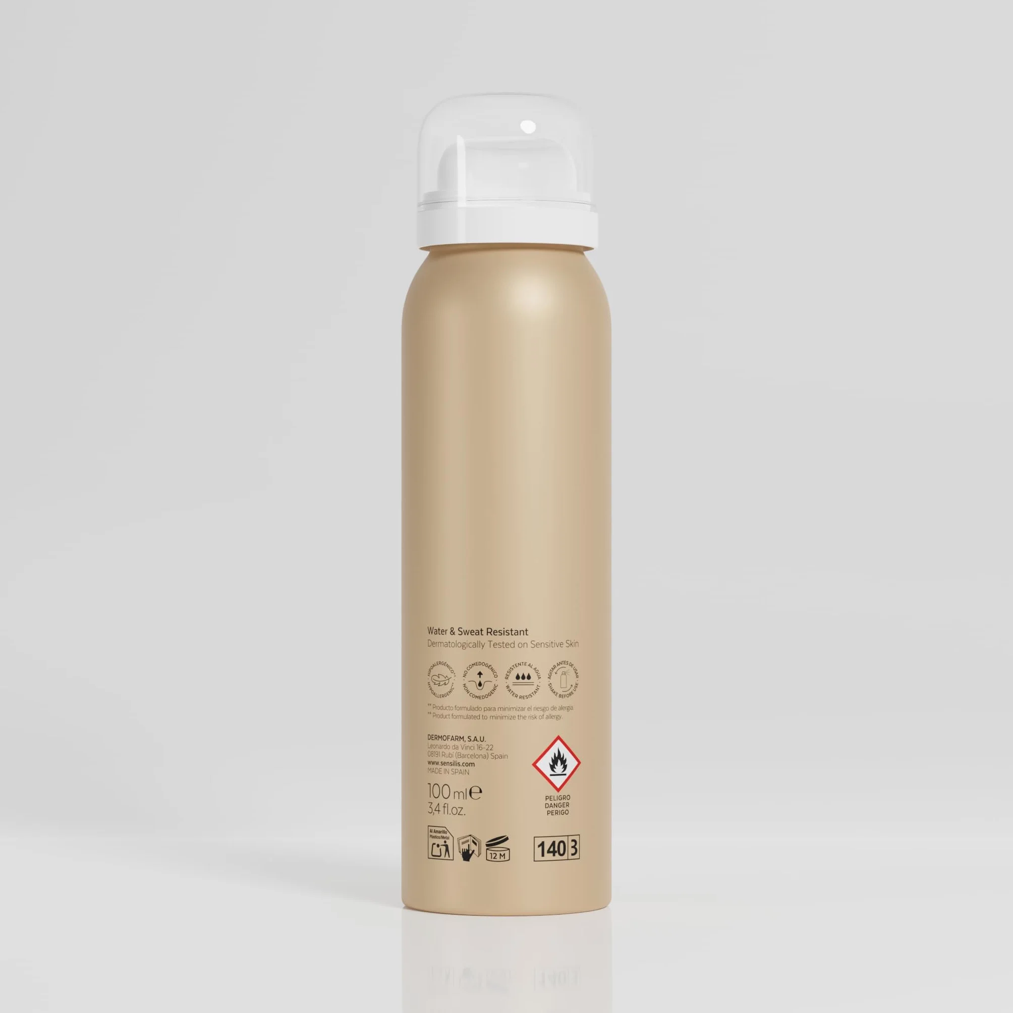 Sensilis Invisible Never Mist Me SPF50 Bruma de Alta Protección en Spray 100 ml