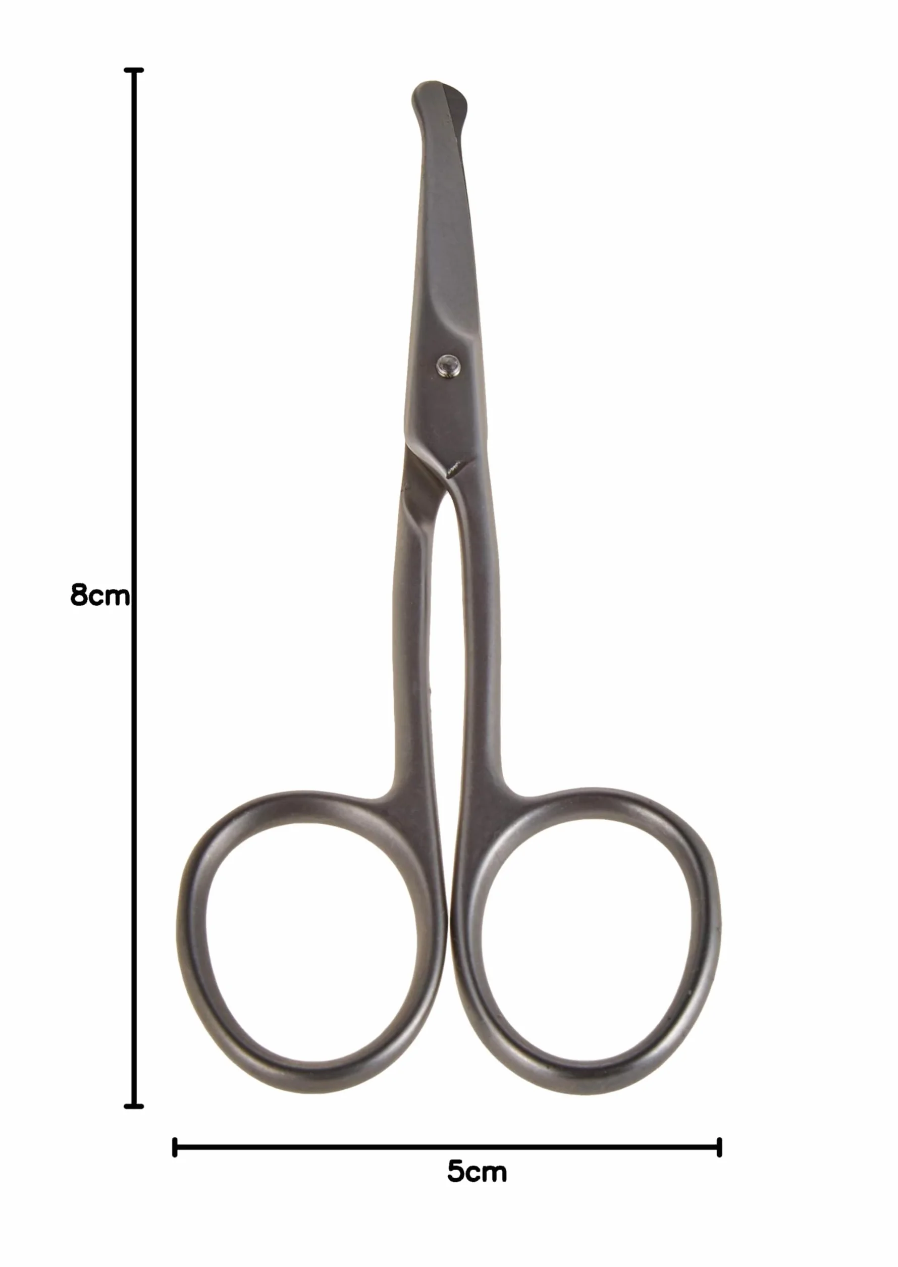 TIJERA BEBE CURVA INOX 4" D 3C