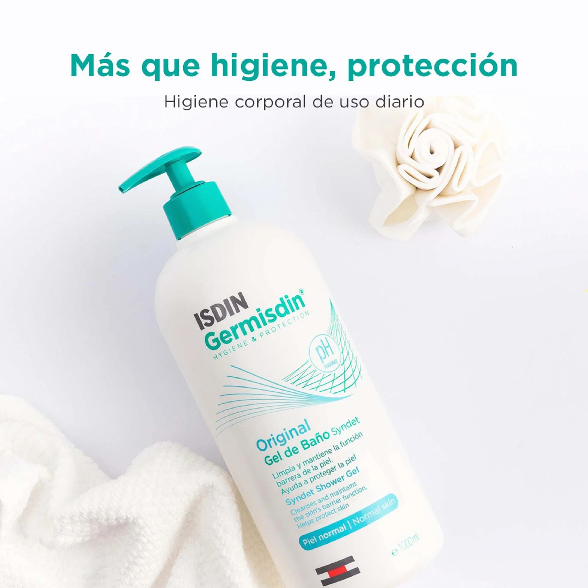 ISDIN Germisdin Original Gel de Baño 1.000 ml Pack 2 Unidades