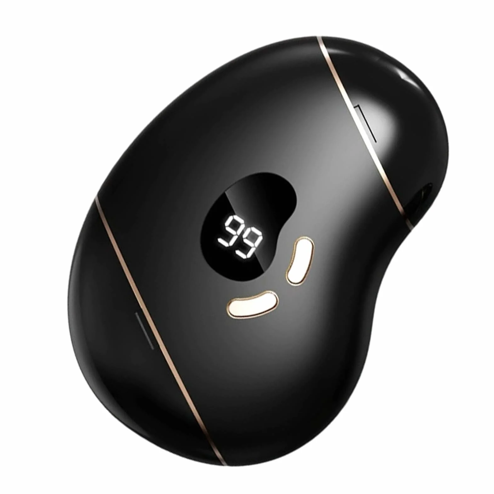 cortauñas, Lima de uñas eléctrica - Recargable automática con Almacenamiento Incorporado Práctica Herramienta manicura y cortaúñas(Black)