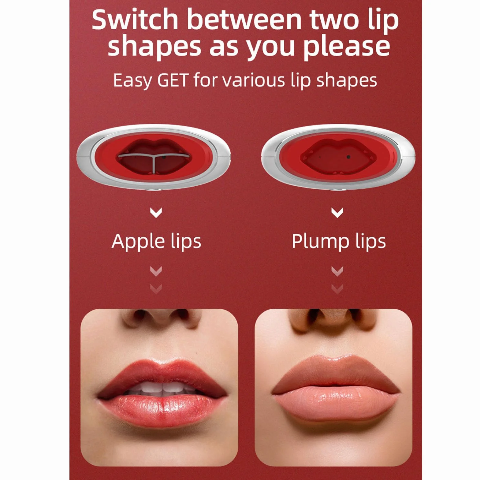 Potenciador de Labios Eléctrico de Silicona, Herramienta de Belleza Reafirmante Automática
