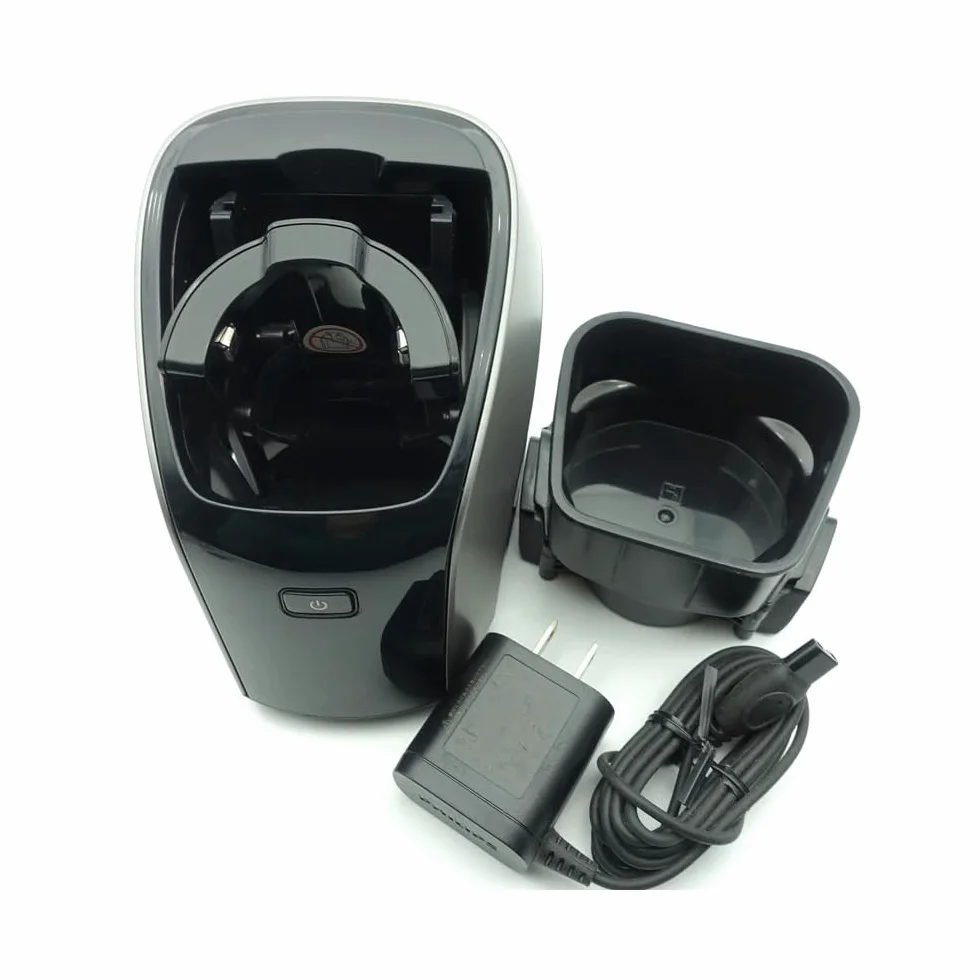 Base De Carga For Maquinilla De Afeitar RQ1000, Compatible Con Philips,RQ1050 RQ1055 RQ1060 RQ1065 RQ1075 RQ1080 RQ1085 RQ1090 RQ1095(US plug and base)