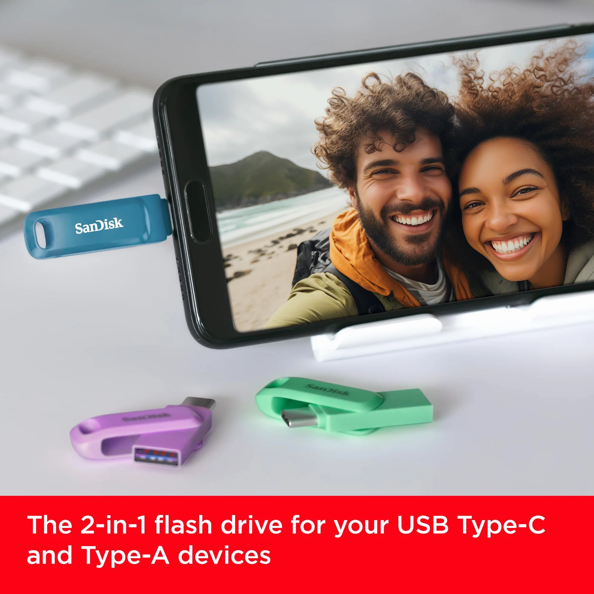 SanDisk Ultra Dual Drive Go Memoria Flash USB Type-C 128 GB 400 MB/s