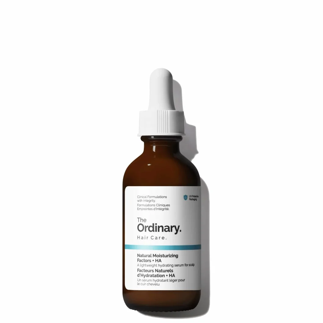 The Ordinary Natural Moisturizing Factors + HA Sérum hidratante para cuero cabelludo con ácido hialurónico y escualeno 60 ml