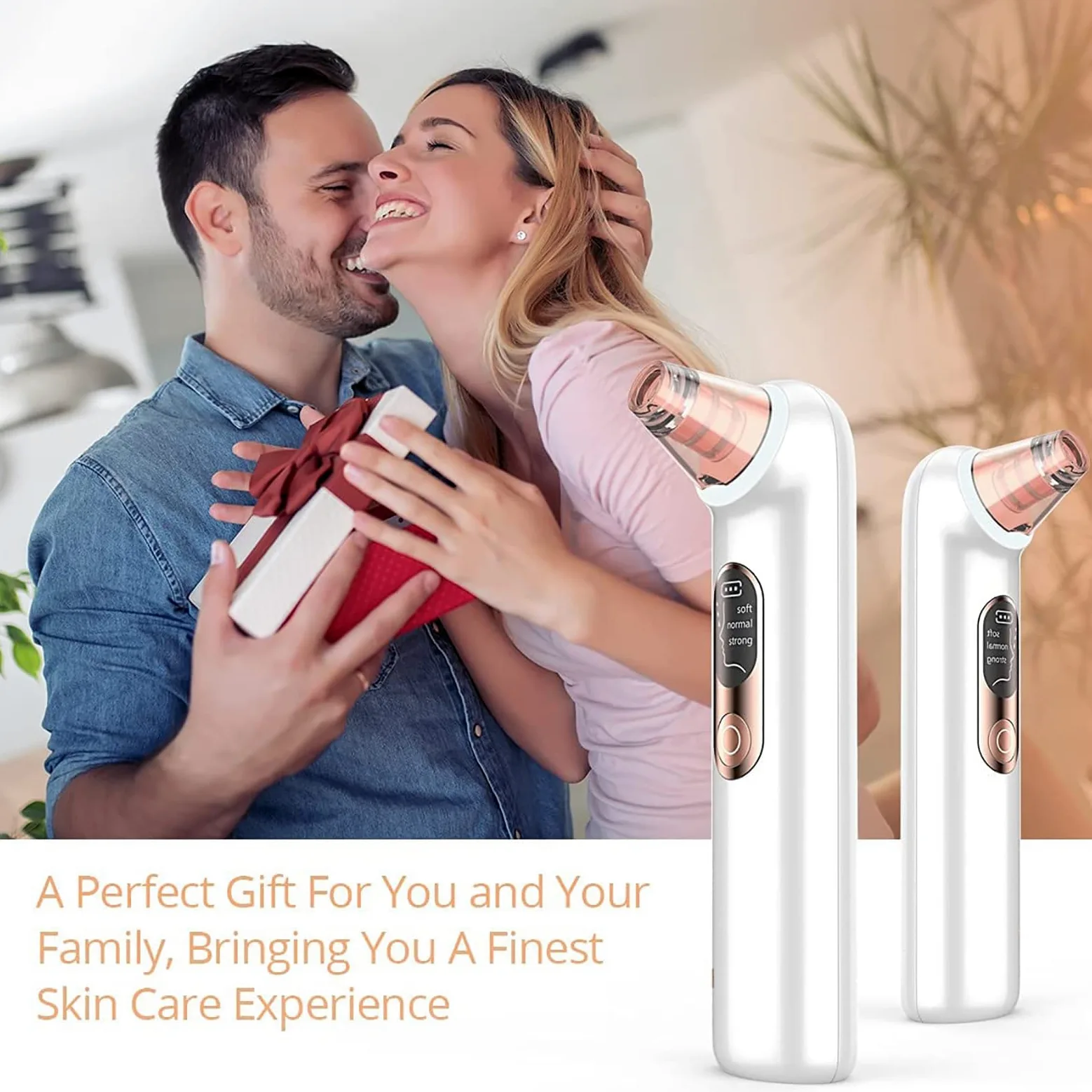 Aspirador de poros para eliminar puntos negros, herramienta extractora de puntos blancos, limpiador eléctrico de poros facial, limpiador de poros facial, herramienta de succión de puntos negros,