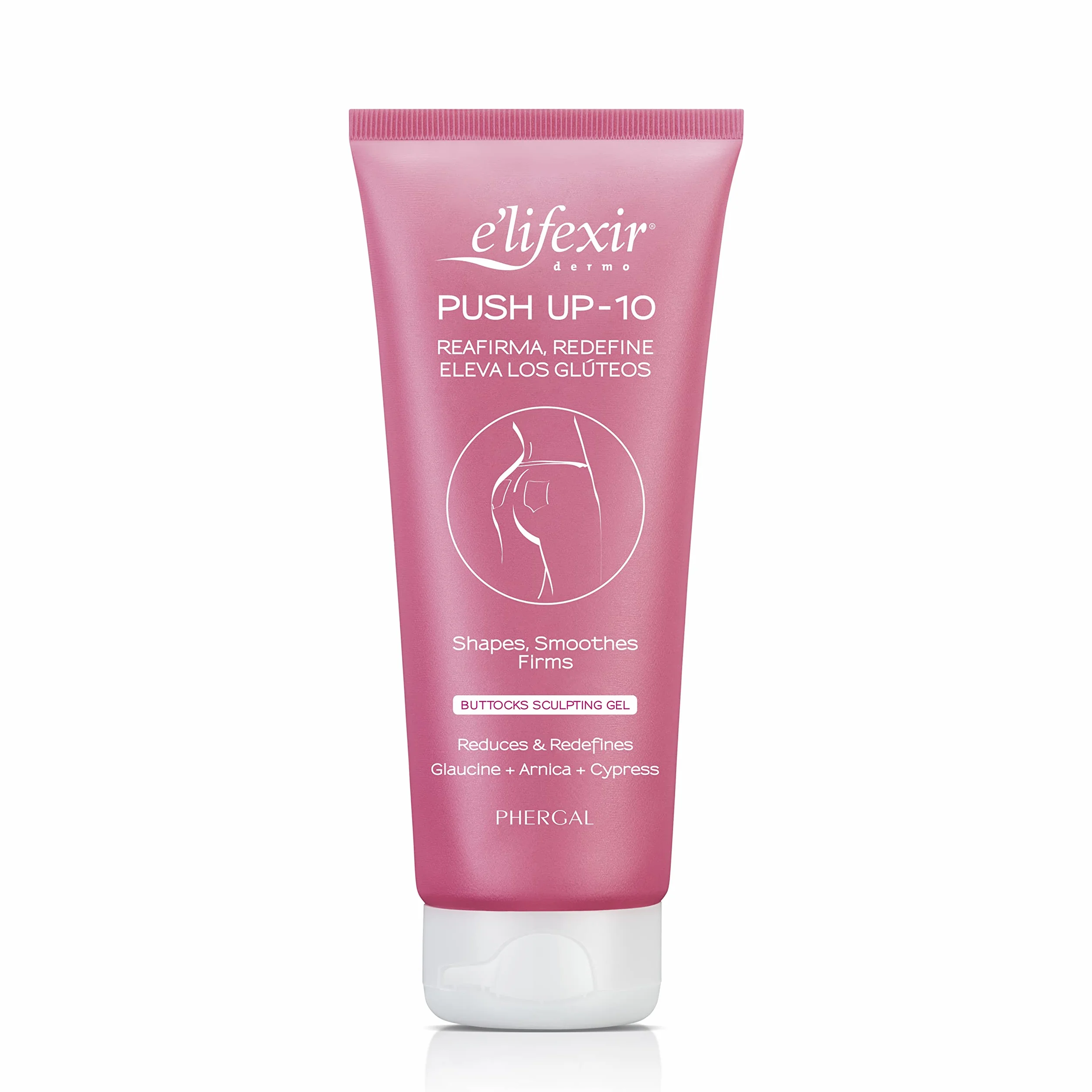 E'lifexir Push Up 10 Crema reafirmante glúteos 200 mL