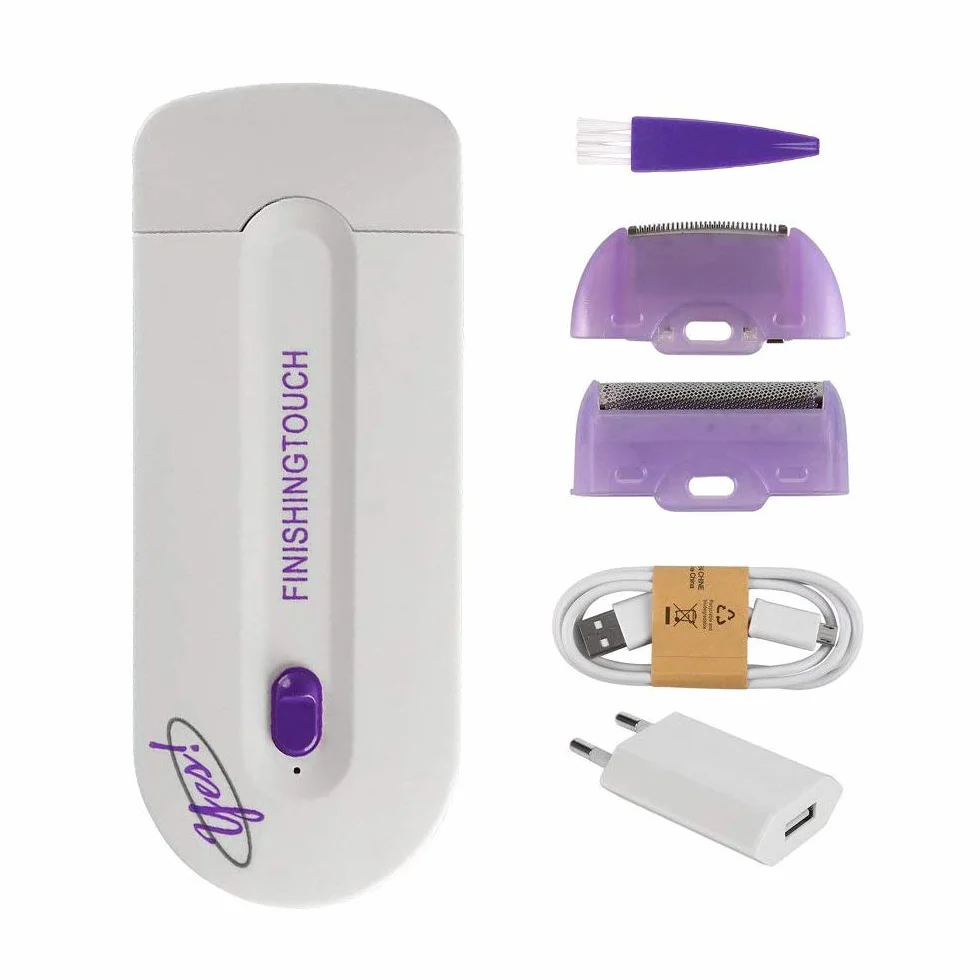 Máquina Depilación Láser Portátil Multifuncional Removedor de Pelo Recargable 2 en 1