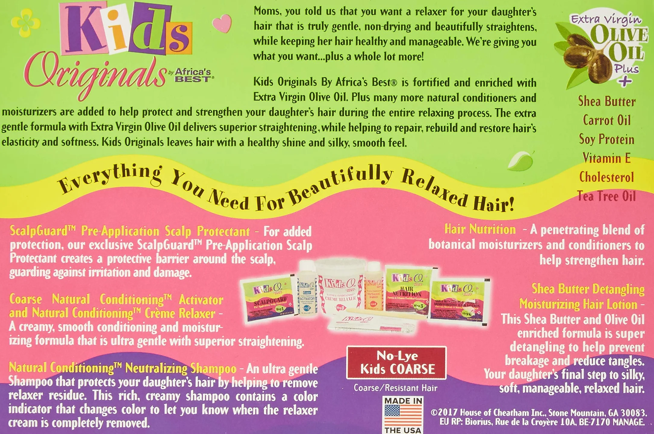 Africa's Best Kids Organics Conditioning Relaxer System 1 Application