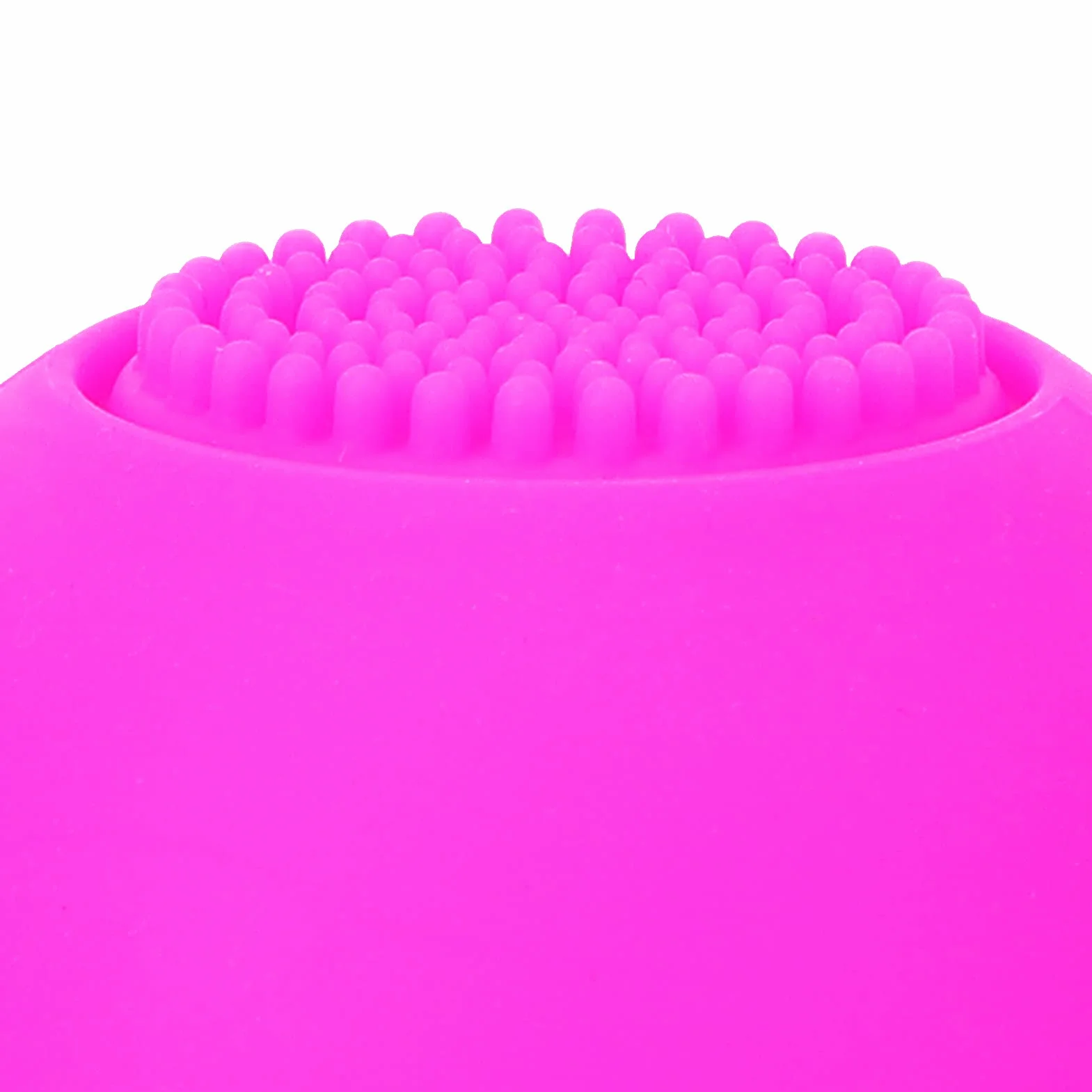Herramienta de silicona suave para relleno de labios, cepillo de labios natural, dispositivo de boca sexy (rosa)