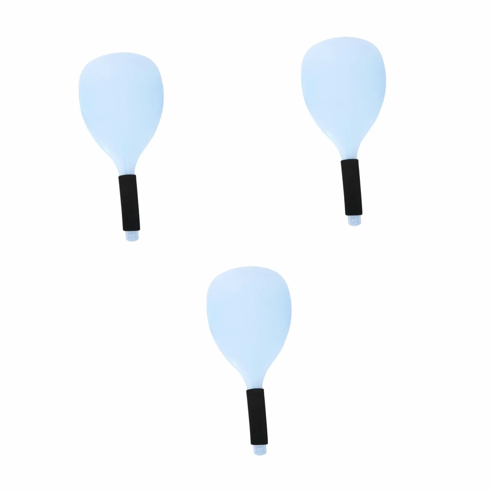3piezas Para Hairspray Escudo Facial y Ojos Uso Salón y Hogar Color Azul Material Para Facial Durante Aplicaciones De Spray