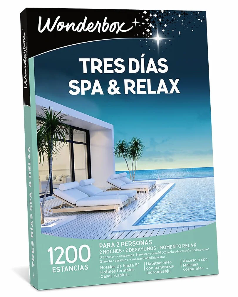 WONDERBOX Idea de Regalo Navidad Tres Días SPA Relax