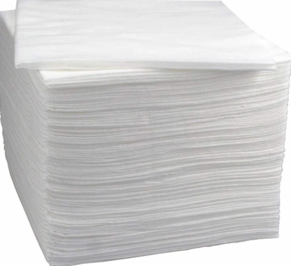 Toallas desechables para peluquería 40x80 cm 100 unidades papel absorbente blanco