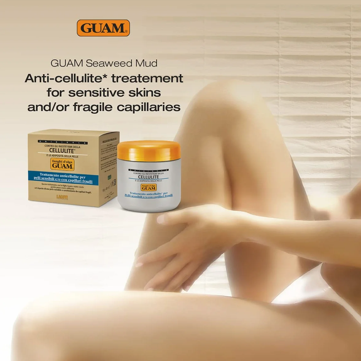 Guam Piel Sensible Algas Marinas Barros Corporales 500 g
