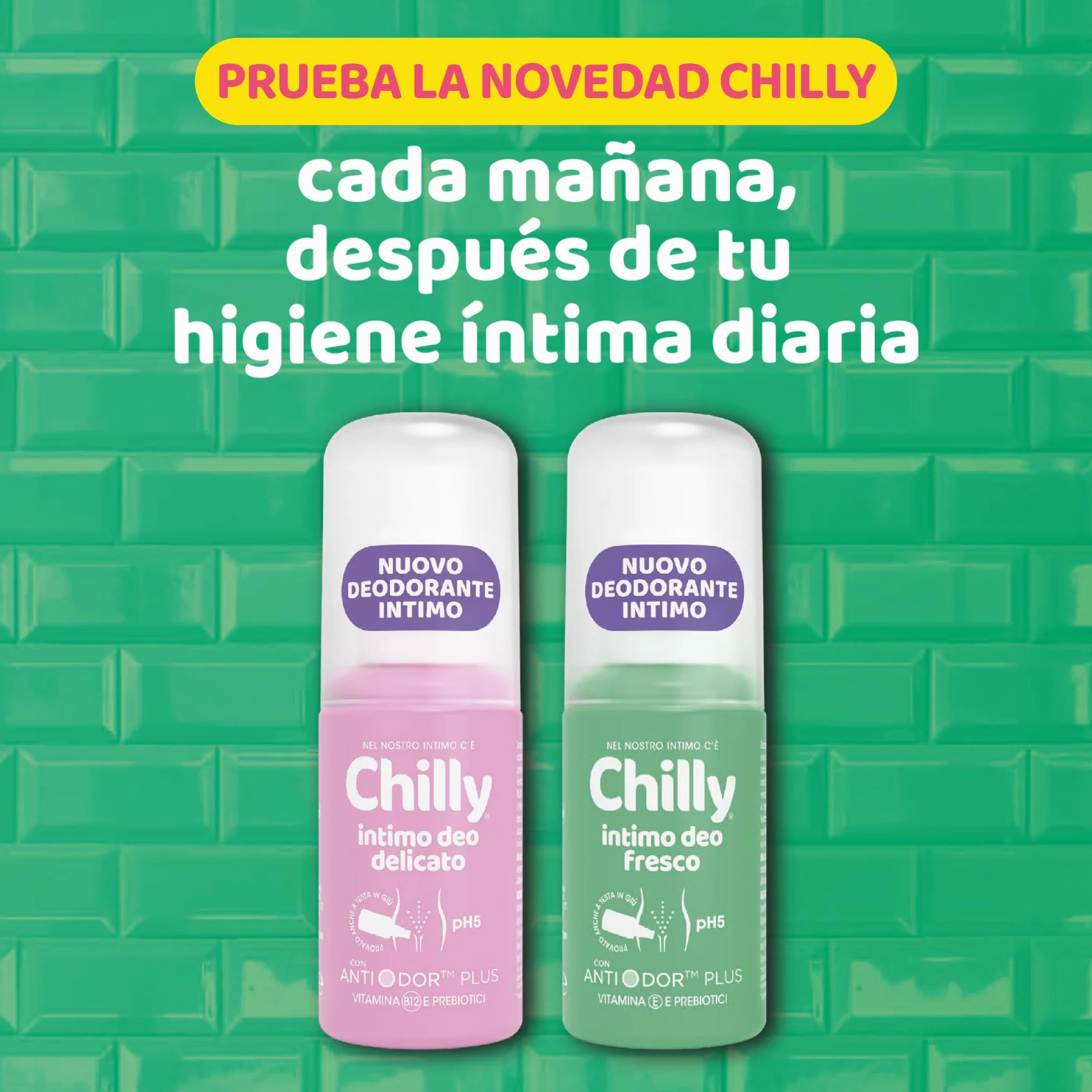 Chilly Desodorante íntimo en pulverizador delicado 50 ml
